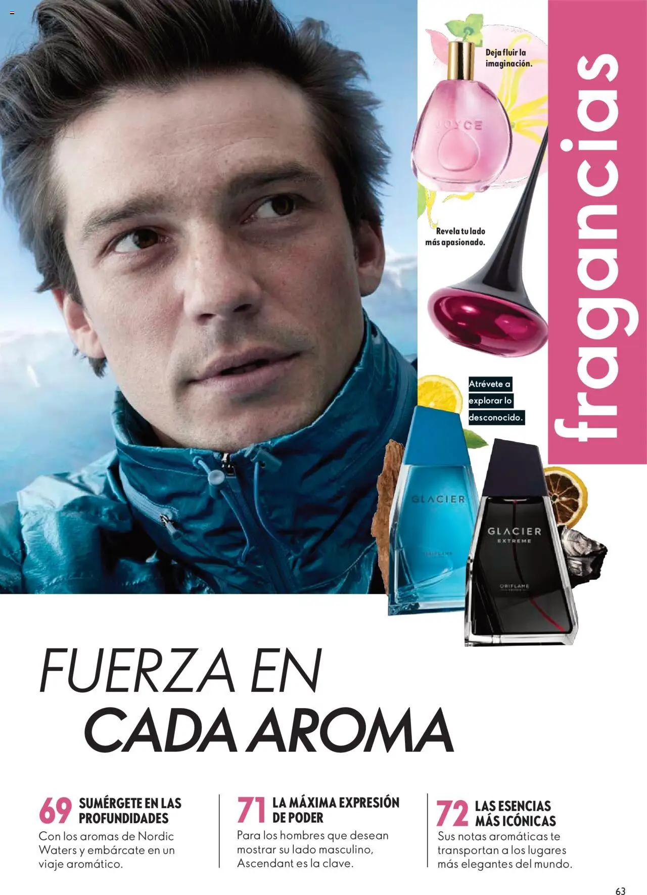 Oriflame revista - valida desde el 04.10.2025 | Página: 63 | Productos: Esencias, Té