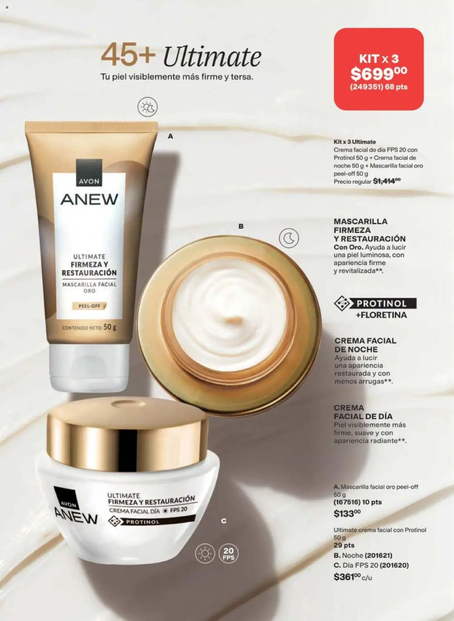 Nuevas ofertas de AVON válidas en toda la República Mexicana desde el 08.05.2026. ¡Encuentra las mejores ofertas en AVON campaña 8 2026! | Página: 120 | Productos: Crema, Radiante, Mascarilla