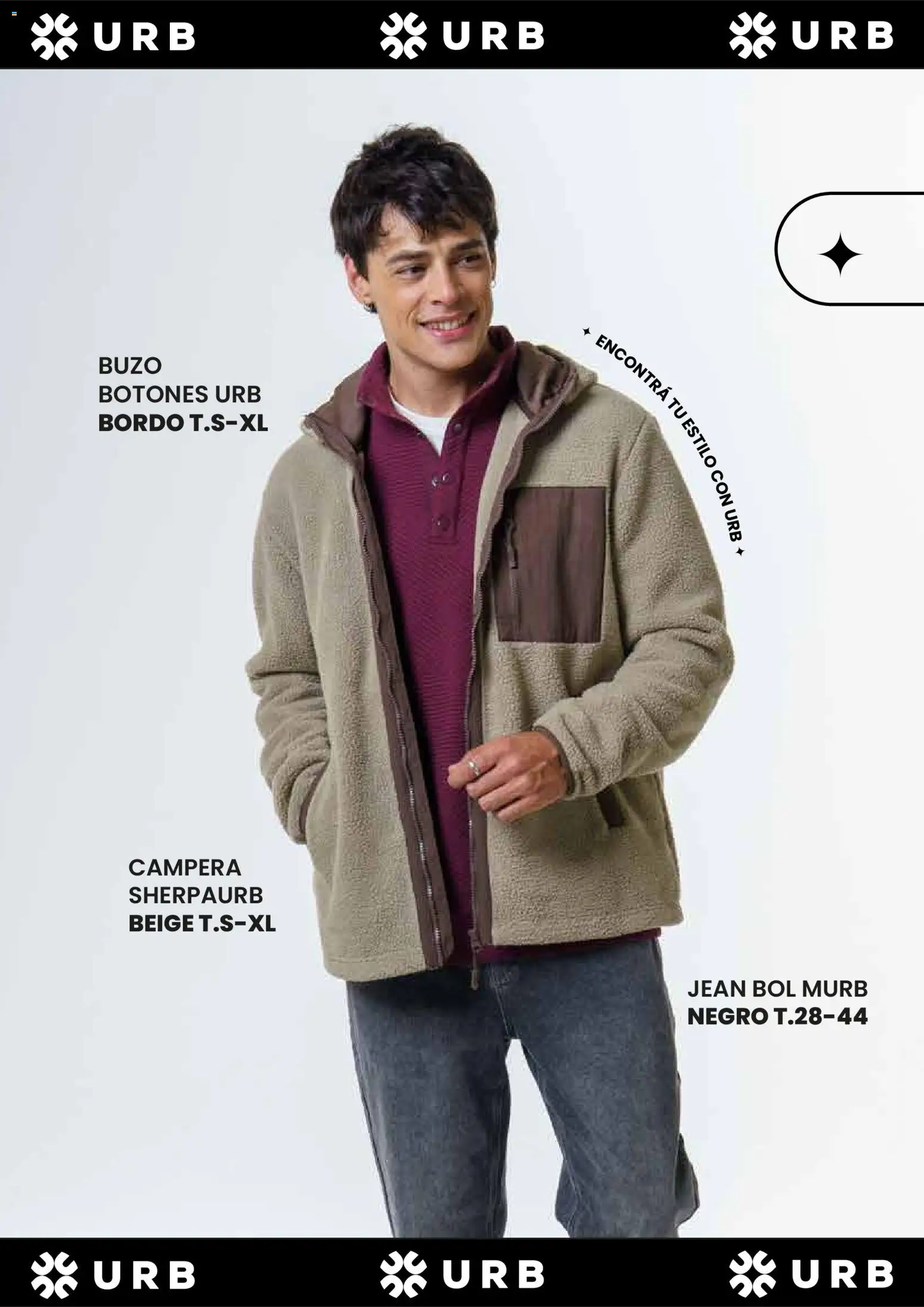 Jumbo - Catálogo URB | Otoño & Invierno │ válido desde el 17.04.2026 | Página: 9 | Productos: Buzo, Jean, Campera