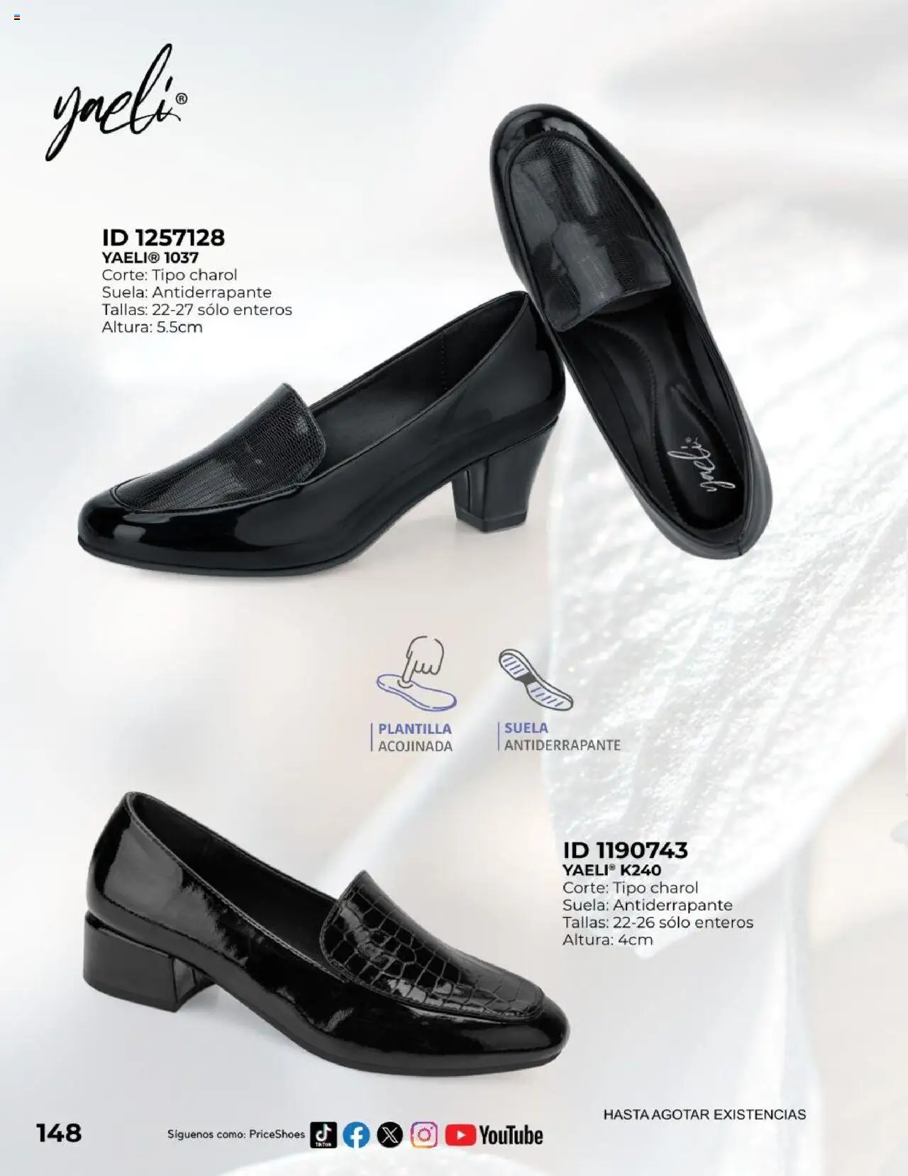 Nuevas ofertas de Price Shoes válidas en toda la República Mexicana desde el 19.10.2025. ¡Encuentra las mejores ofertas en Price Shoes catálogo Exclusivos 2025! | Página: 148
