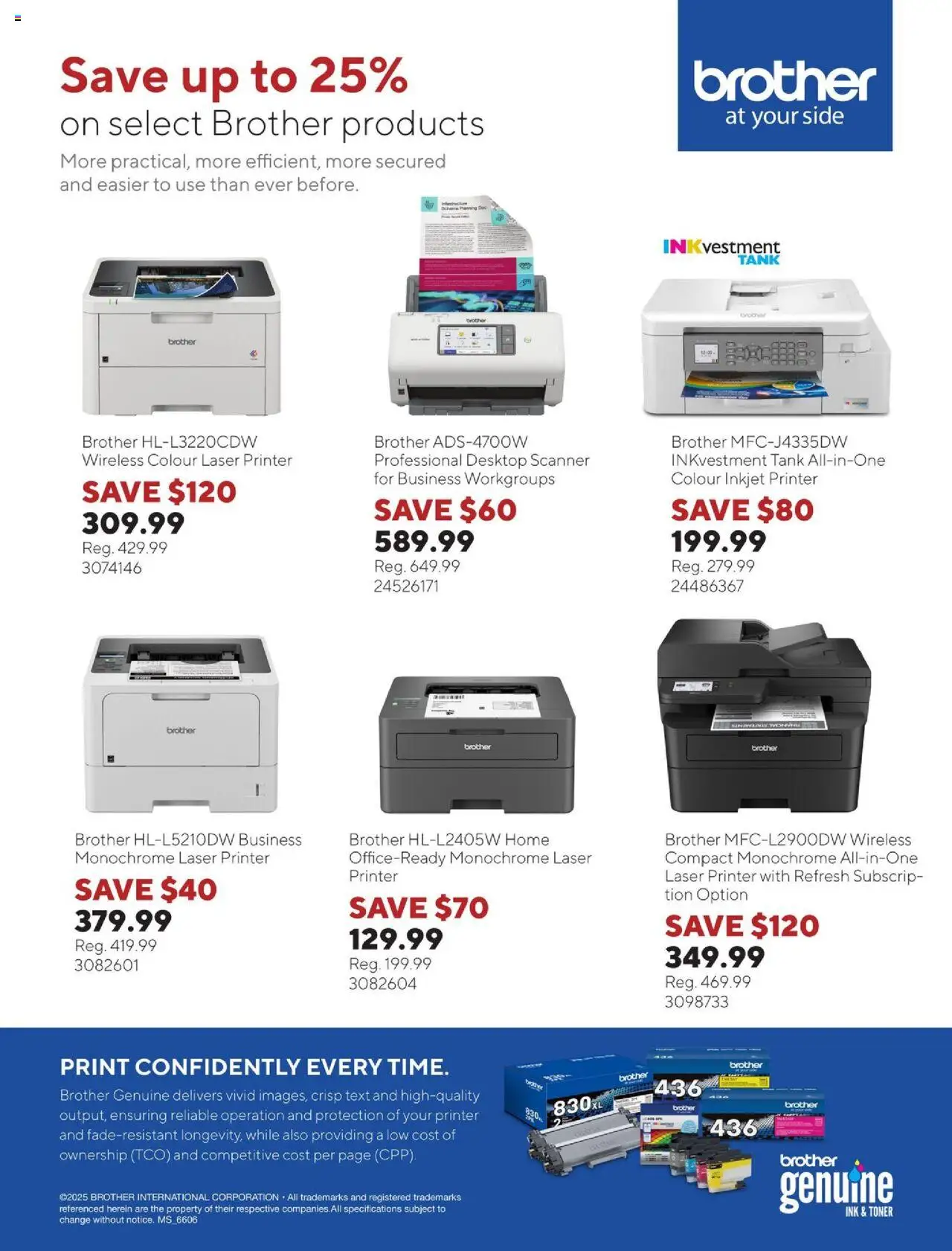 Staples flyer valid from 05.09.2025 | Page: 17 | Products: Printer, Toner
