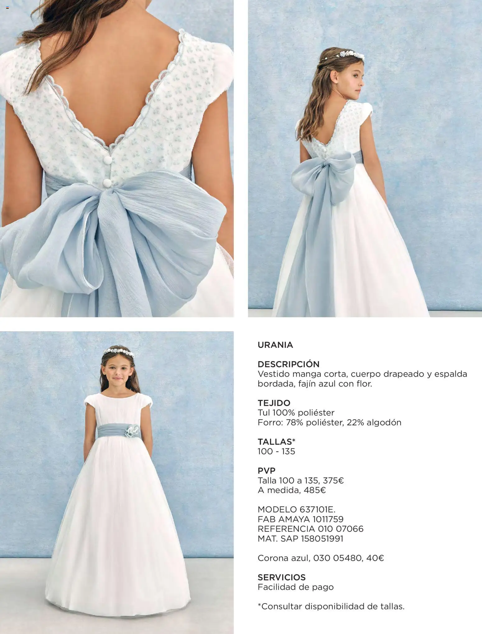 Nuevas ofertas de El Corte Inglés válidas en toda la República Mexicana desde el 20.11.2025. ¡Encuentra las mejores ofertas en El Corte Inglés catálogo Comuniones 2026! | Página: 4 | Productos: Manga, Algodón, Vestido