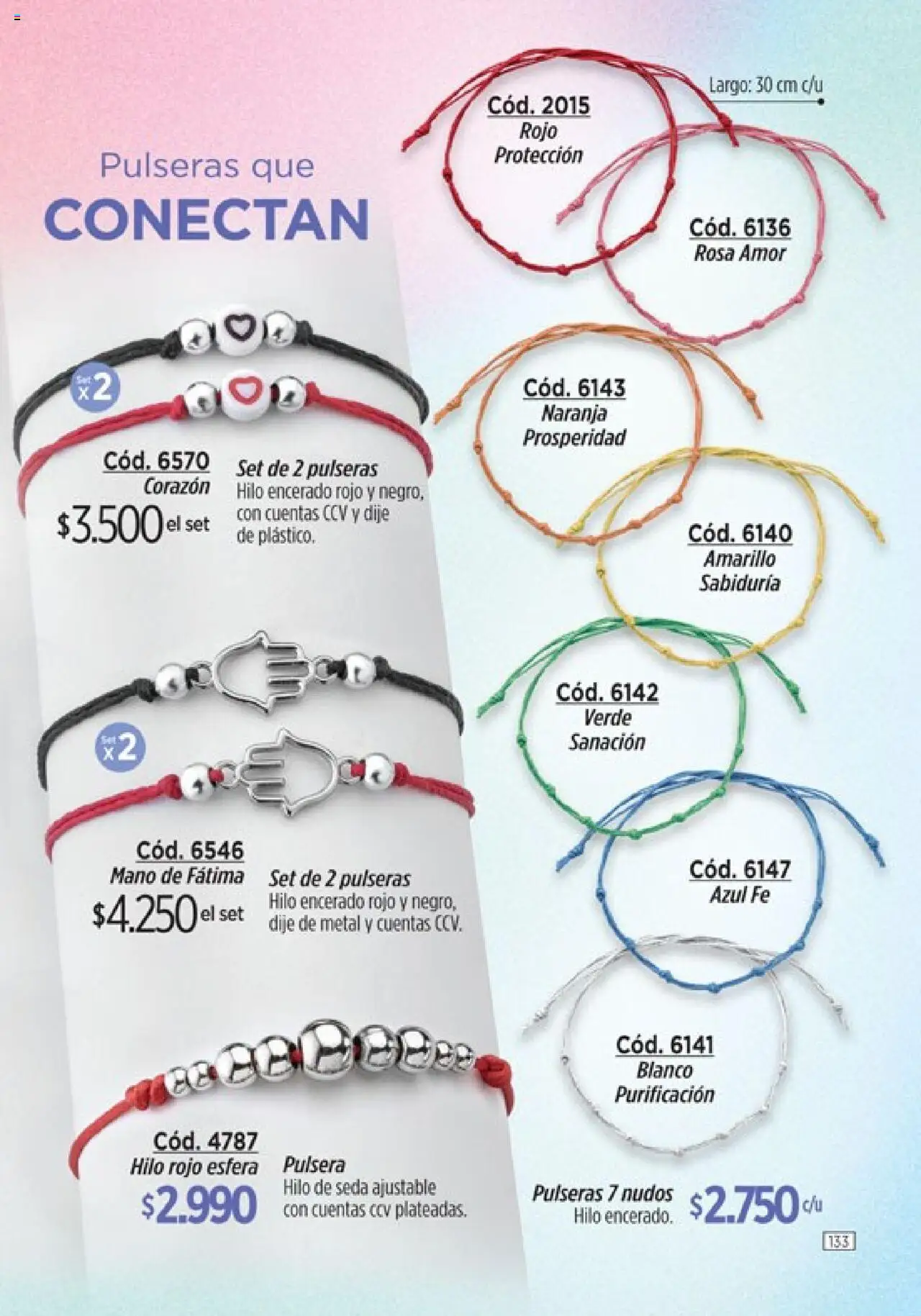 Catálogo Amodil Campaña 12 │ válido desde el 26.06.2025 | Página: 133 | Productos: Pulsera, Dije