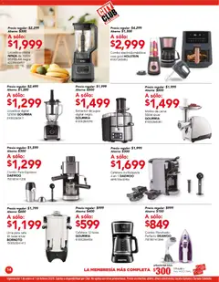 Vista previa de City Club catálogo, nuevo folleto de la tienda, válido en México a partir del 01.01.2026 | Página: 14 | Productos: Café, Licuadora, Cafetera, Extractor