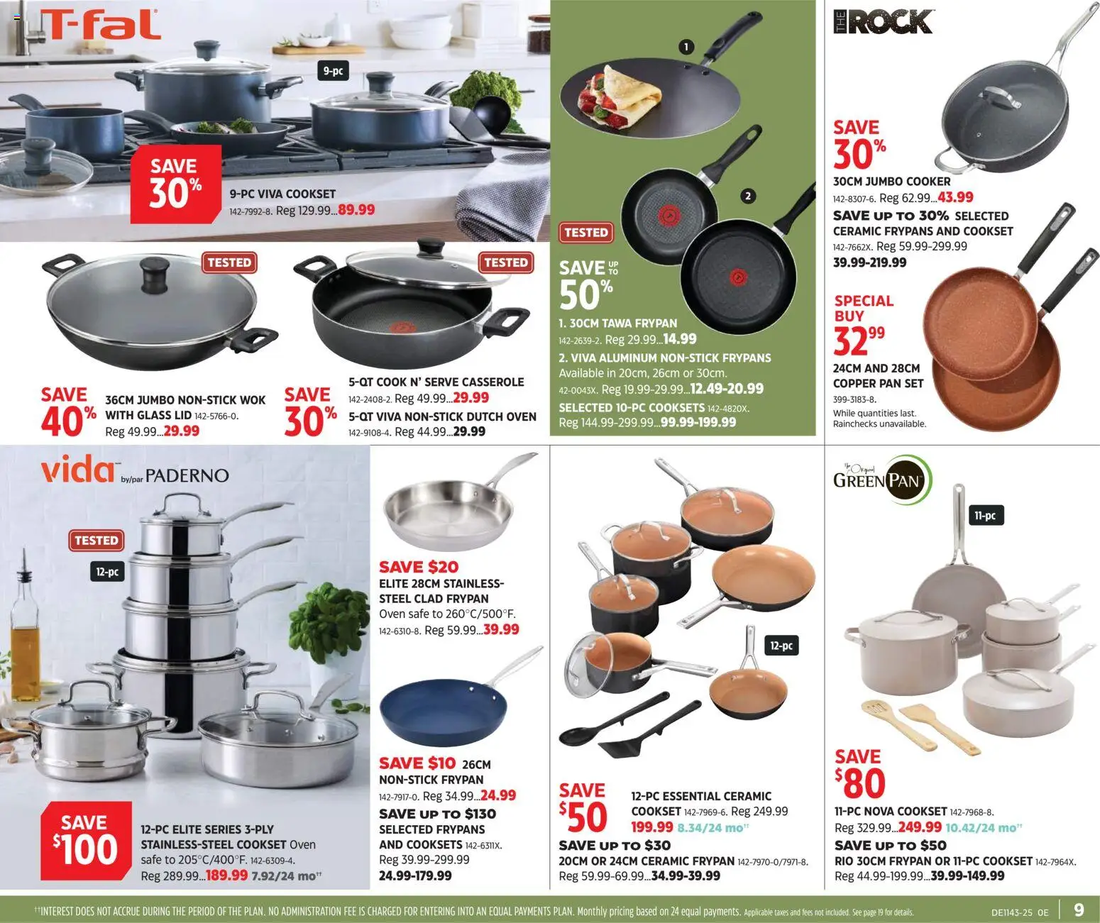 Canadian Tire flyer valid from 16.10.2025 | Page: 9 | Products: Oven, Cooker