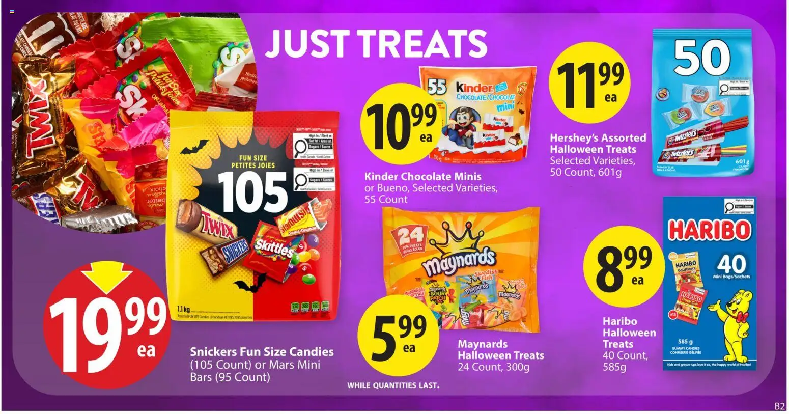 Save on foods flyer valid from 23.10.2025 | Page: 3 | Products: Candies, Chocolate