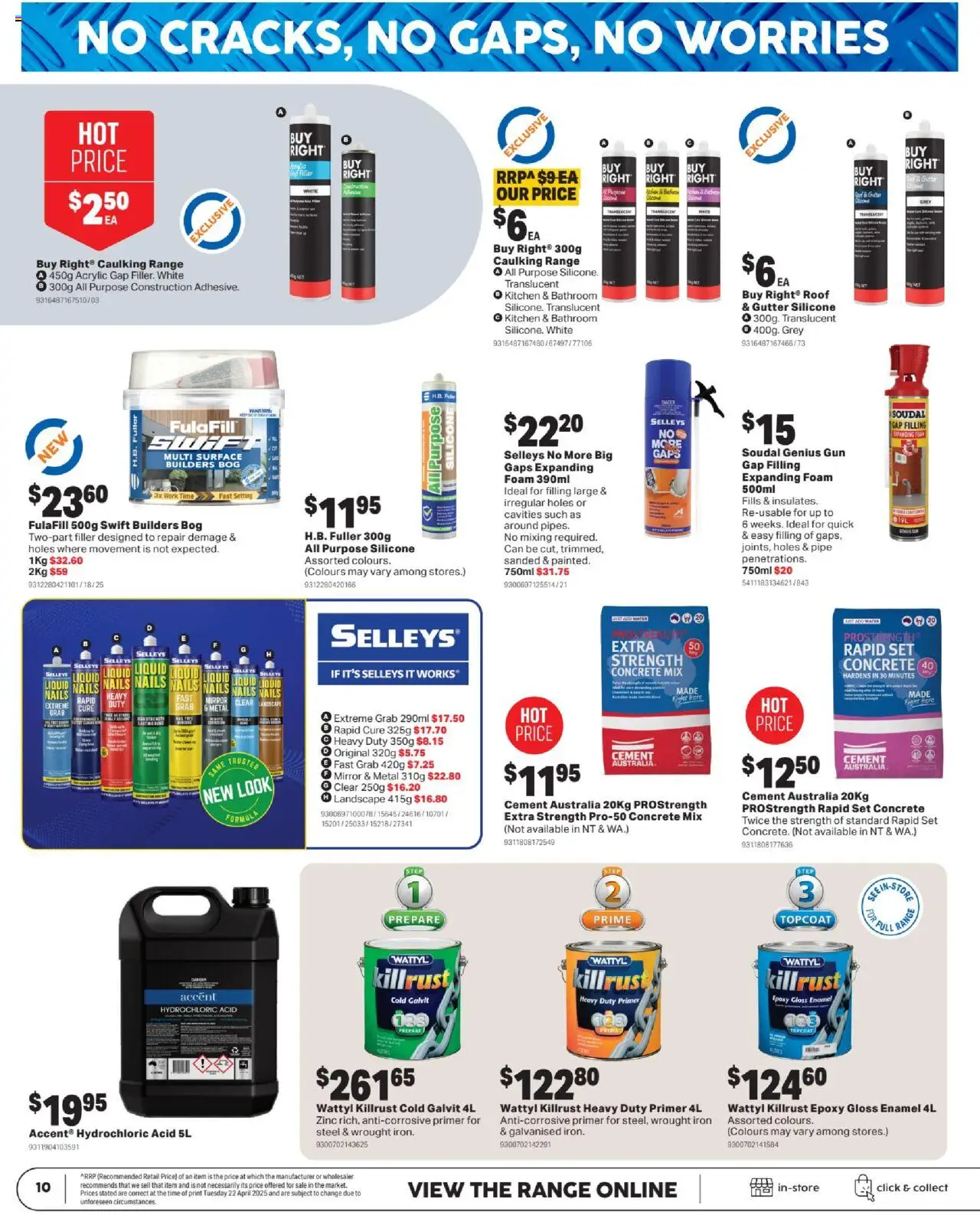 Mitre 10 catalogue - valid from 28.05.2025 | Page: 10 | Products: Mirror, Iron, Bathroom, Zinc
