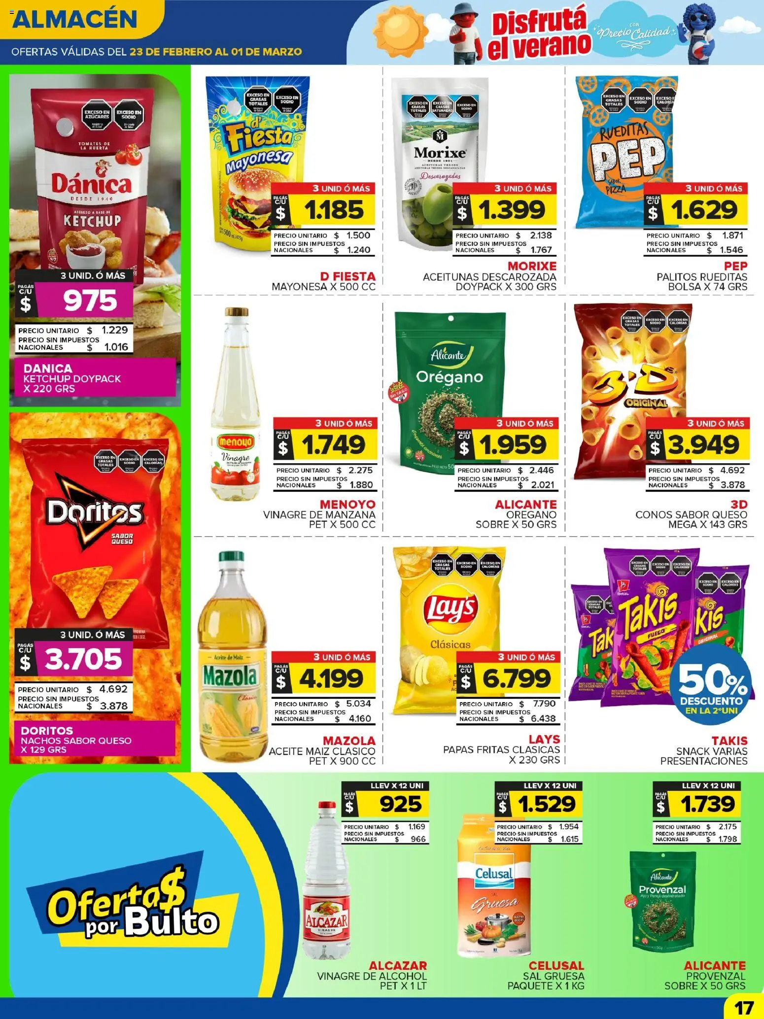 Carrefour Maxi catálogo │ válido desde el 23.02.2026 | Página: 19 | Productos: Aceitunas, Maiz, Queso, Pizza