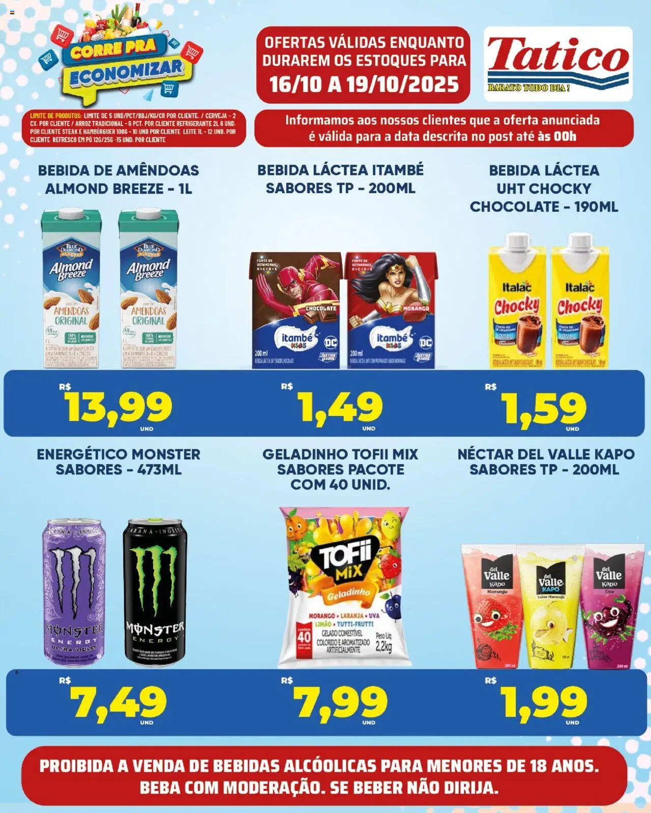 Tatico Folheto - válido de 18.10.2025 | Página: 41 | Produtos: Refresco, Arroz, Refrigerante, Monster
