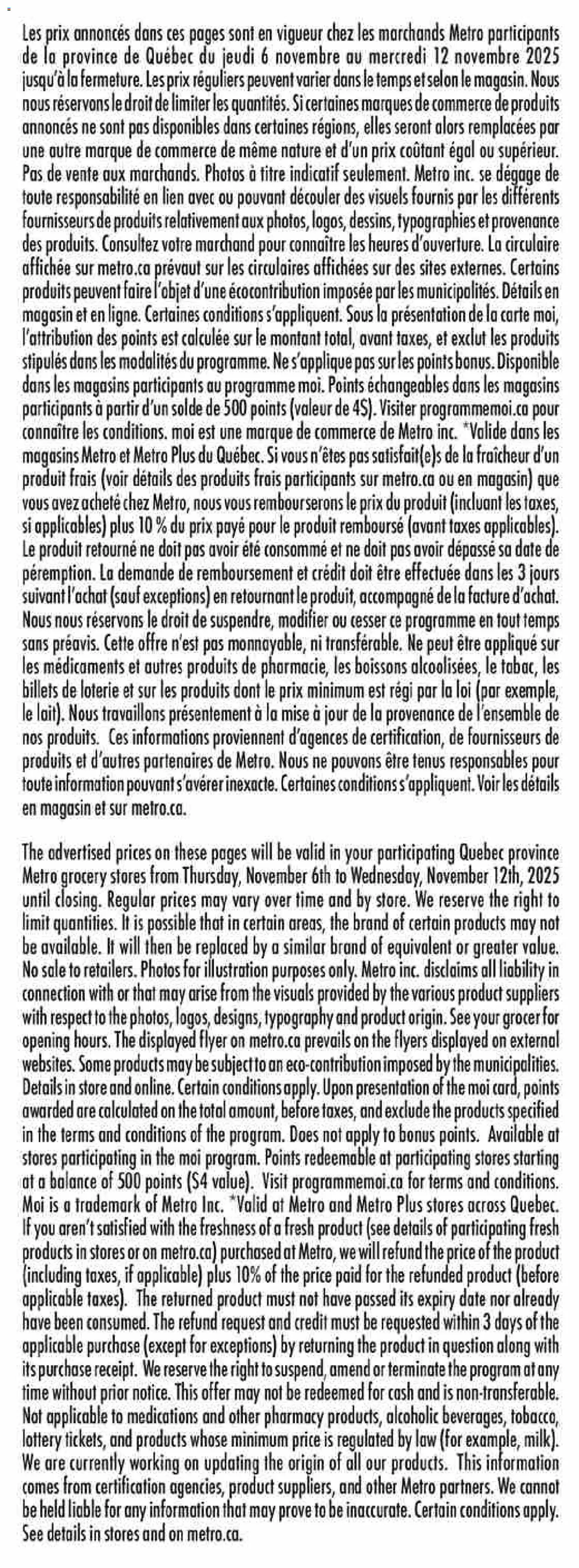 Metro flyer valid from 06.11.2025 | Page: 21