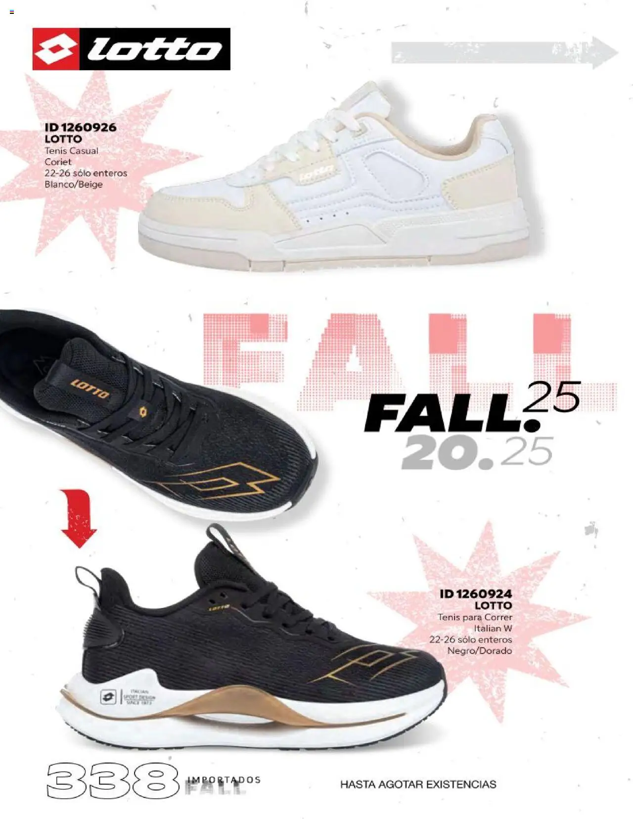 Nuevas ofertas de Price Shoes válidas en toda la República Mexicana desde el 18.10.2025. ¡Encuentra las mejores ofertas en Price Shoes catálogo Fall Importados segunda! | Página: 338 | Productos: Tenis