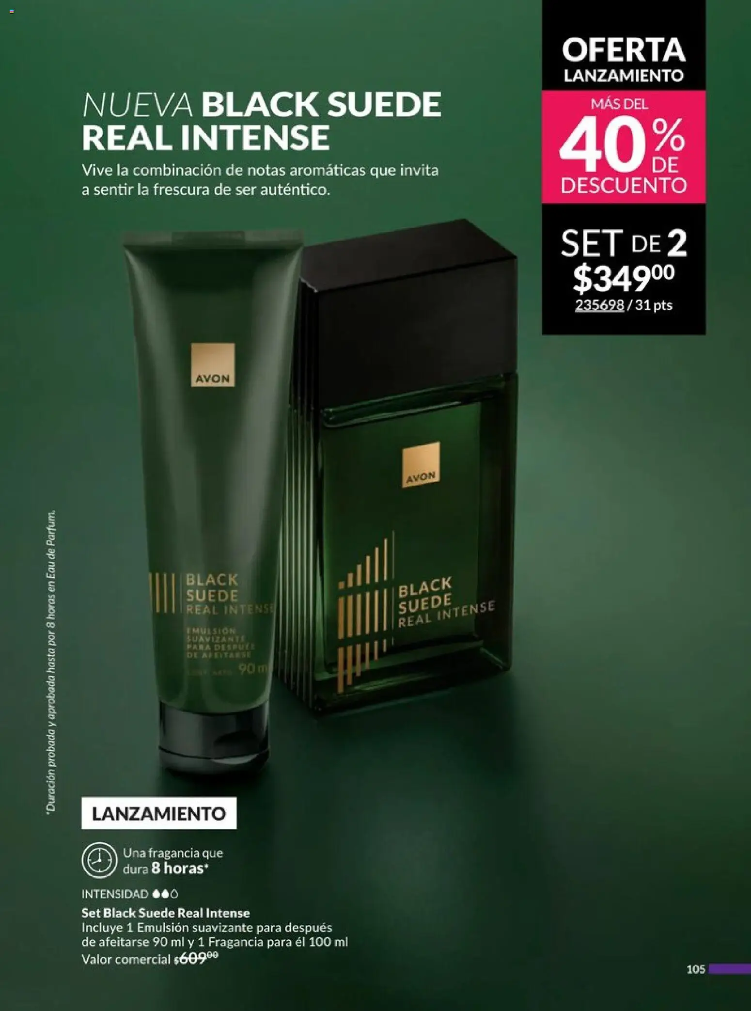 Nuevas ofertas de AVON válidas en toda la República Mexicana desde el 20.12.2025. ¡Encuentra las mejores ofertas en AVON campaña 1 2026! | Página: 111 | Productos: Emulsión, Suavizante, Fragancia
