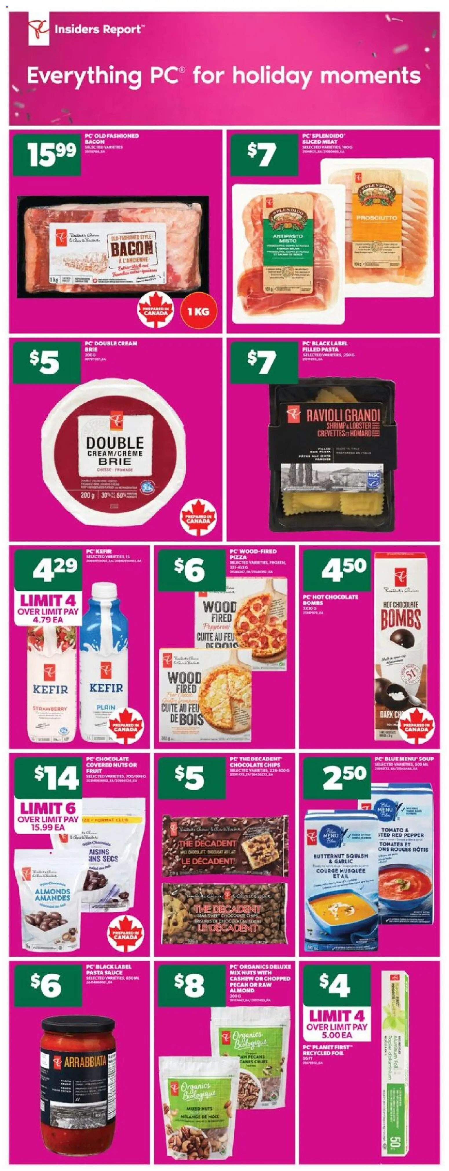 Real Canadian Superstore flyer valid from 27.11.2025 | Page: 8 | Products: Chips, Nuts, Cream, Chocolate