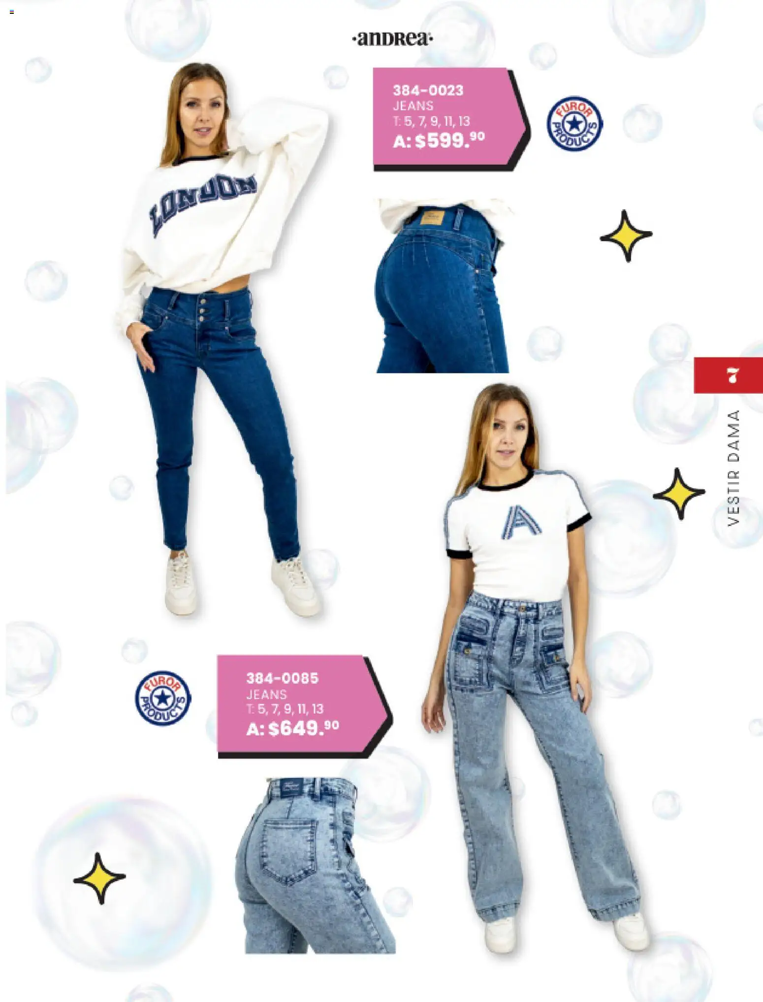 Nuevas ofertas de Andrea válidas en toda la República Mexicana desde el 16.11.2025. ¡Encuentra las mejores ofertas en Andrea catálogo Moda Joven! | Página: 7