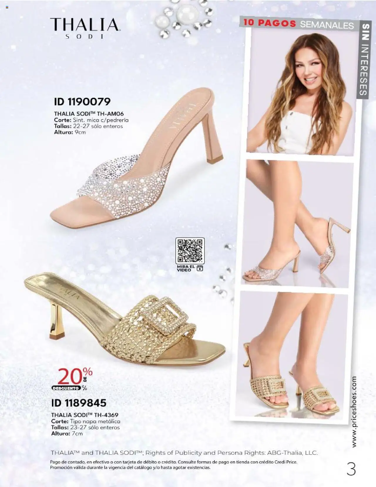 Nuevas ofertas de Price Shoes válidas en toda la República Mexicana desde el 28.04.2025. ¡Encuentra las mejores ofertas en Price Shoes catálogo Calzado PV 2025! | Página: 3 | Productos: Video