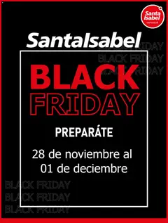 Santa Isabel - Black Friday Aviso válido desde el 26.11.2025