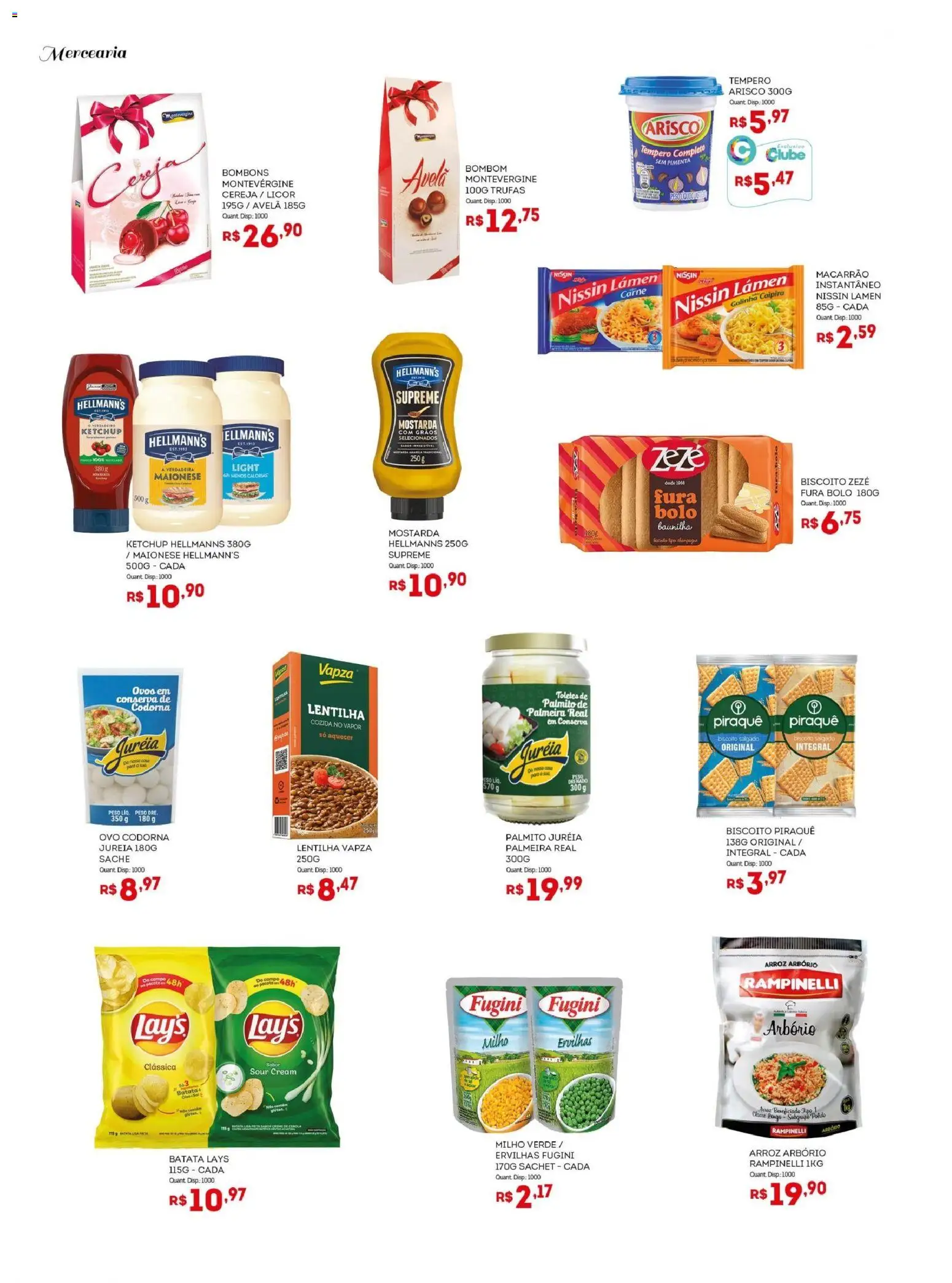 Bistek Supermercados Folheto - válido de 17.12.2025 | Página: 6 | Produtos: Piso, Licor, Bolo, Macarrão instantâneo