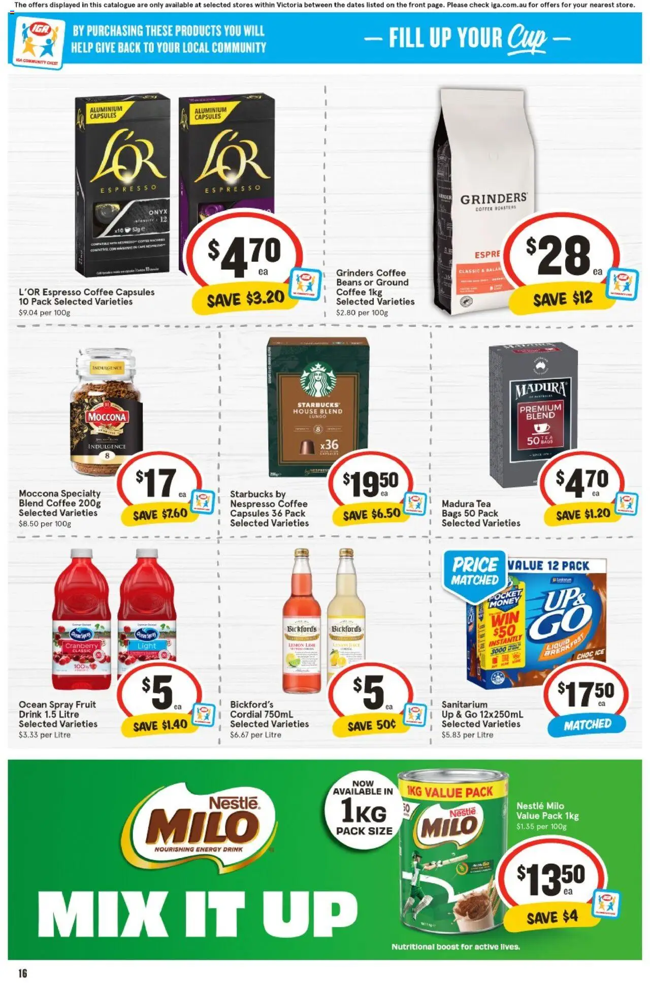 IGA catalogue - valid from 18.06.2025 | Page: 12 | Products: Noodles, Water, Garlic, Moccona