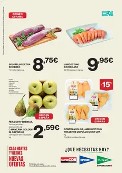 Vista previa de El Corte Inglés catálogo, nuevo folleto de la tienda, válido en México a partir del 20.11.2025 | Página: 2 | Productos: Bandeja, Manzana, Cerdo, Caja