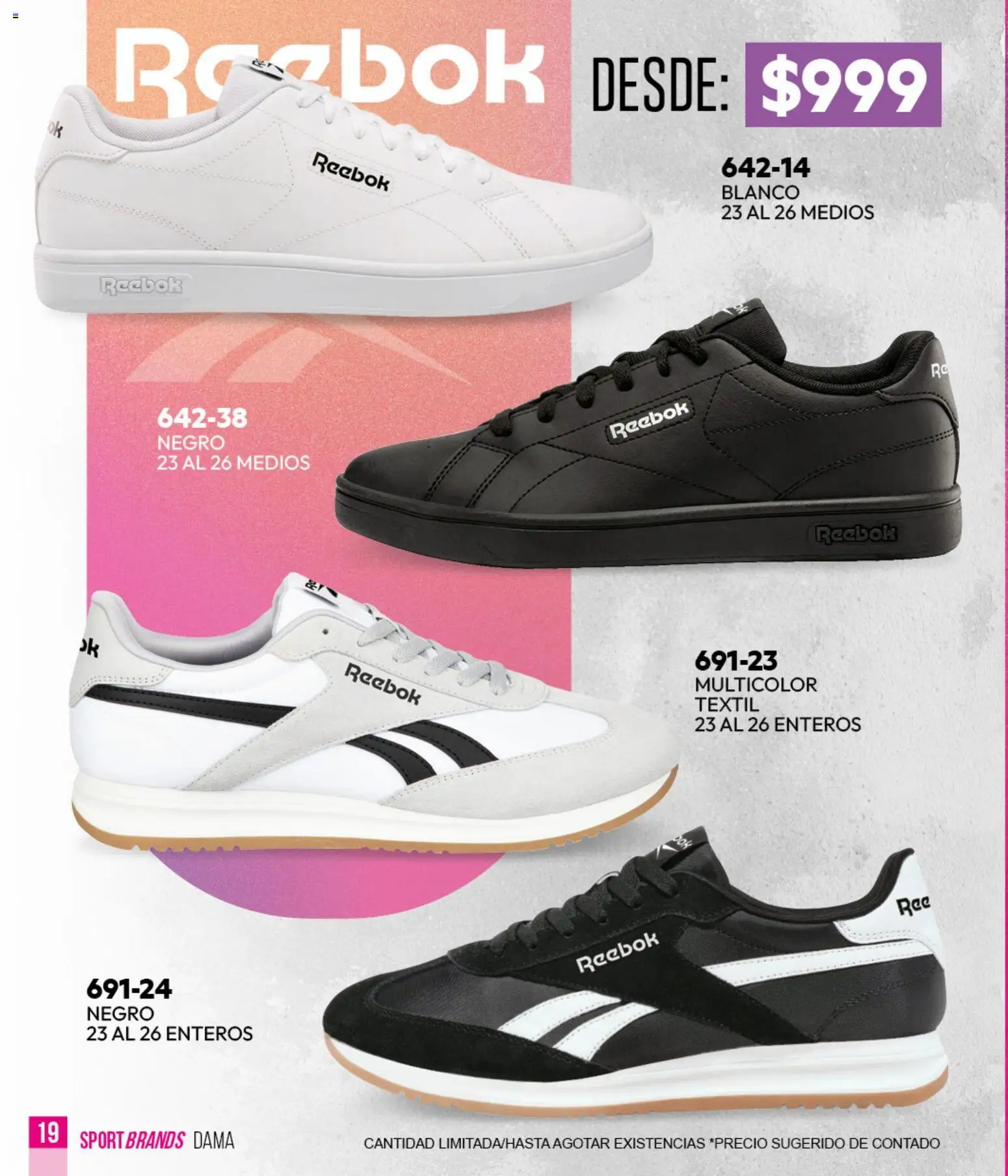 Nuevas ofertas de Cklass válidas en toda la República Mexicana desde el 05.03.2026. ¡Encuentra las mejores ofertas en Cklass catálogo Verano Sportbrands Dama! | Página: 20