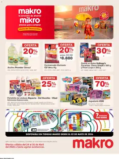 Makro catálogo -  Vista previa de la revista de la tienda Makro valido desde el 24.04.2026