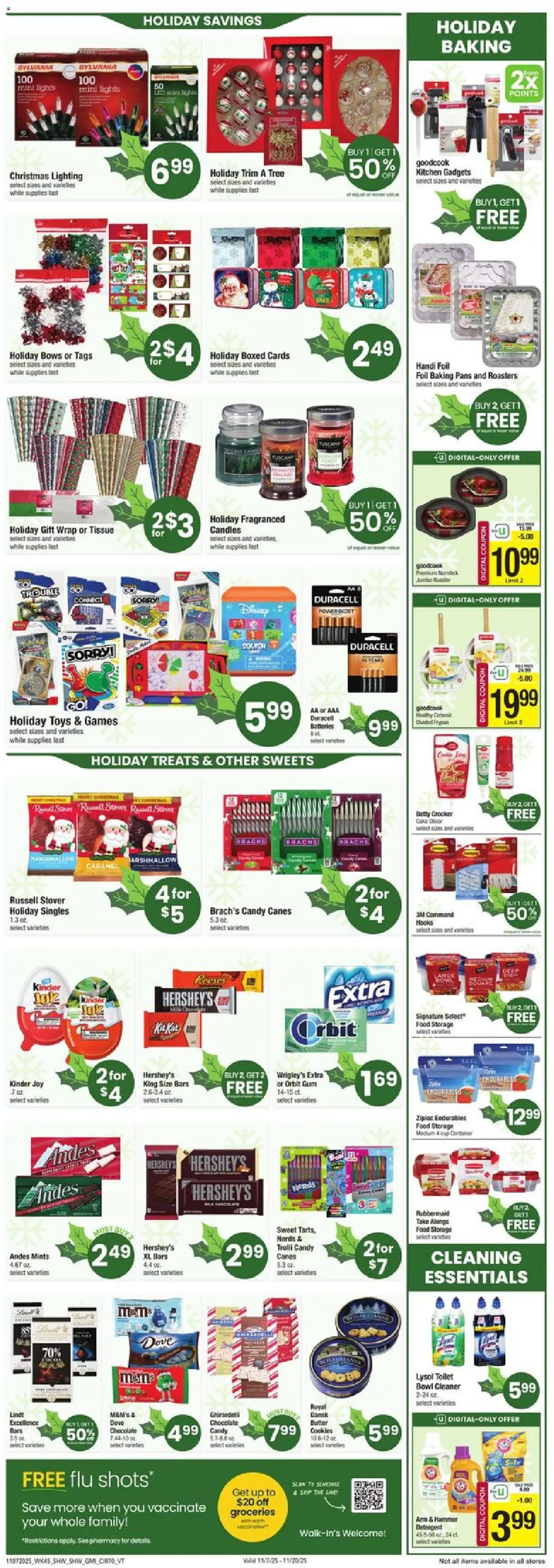 Shaw's Weekly Ad - VT - valid from 07.11.2025 | Page: 5 | Products: Trim, Hammer, Chocolate, Sheet
