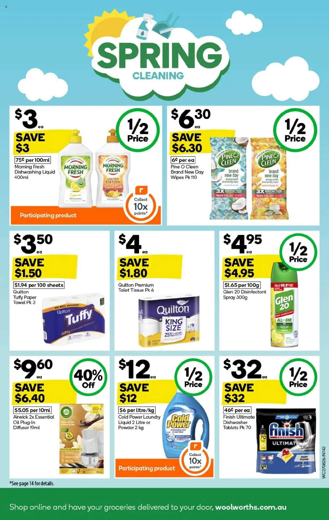 Woolworths catalogue - valid from 27.08.2025 | Page: 43 | Products: Butter, Salt, Dishwasher, Tablets