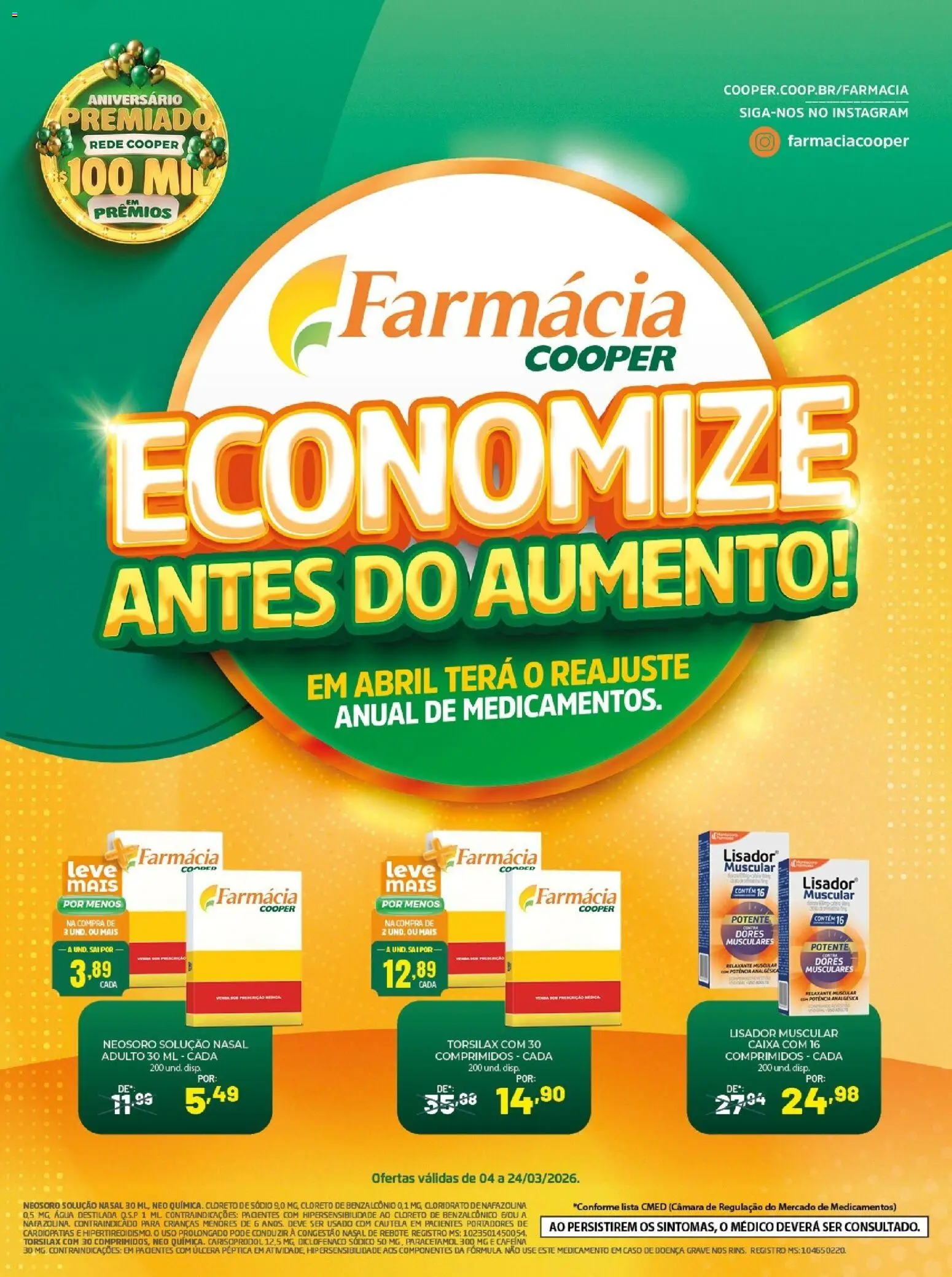 Cooper Folheto - válido de 04.03.2026 | Página: 1 | Produtos: Caixa