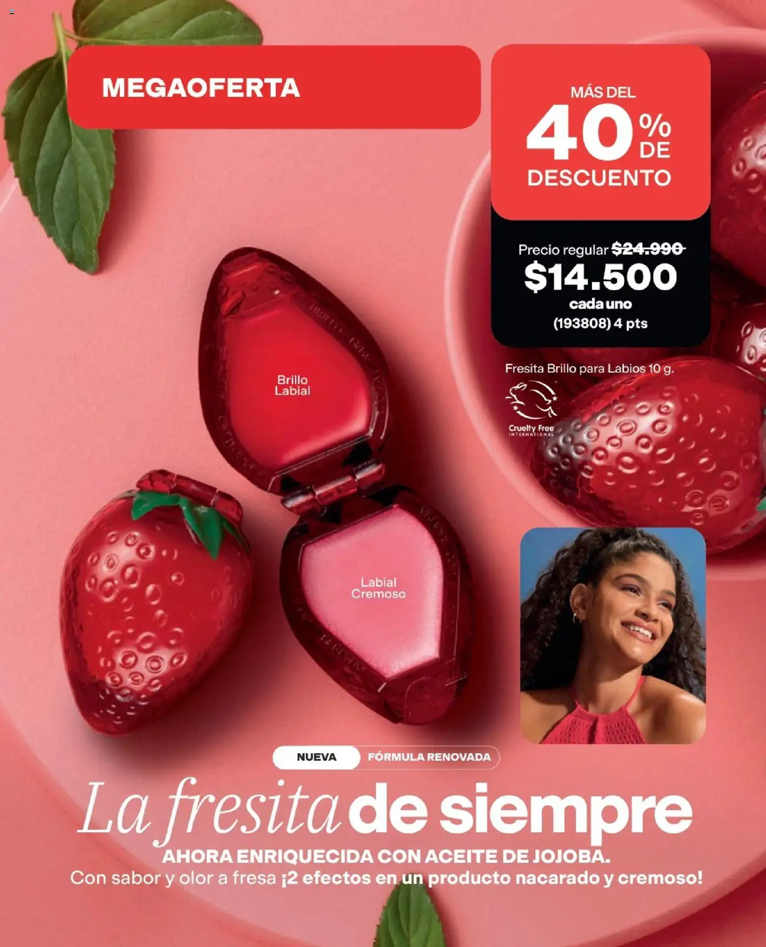 Avon revista - valida desde el 25.03.2026 | Página: 55 | Productos: Fresa, Brillo, Aceite