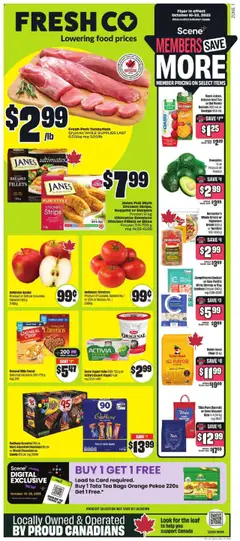 Preview of FreshCo flyer - ON from shop FreshCo valid from 16.10.2025