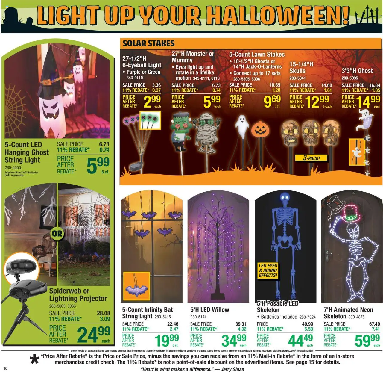 Menards - Weekly Ad - valid from 10.09.2025 | Page: 15 | Products: Projector