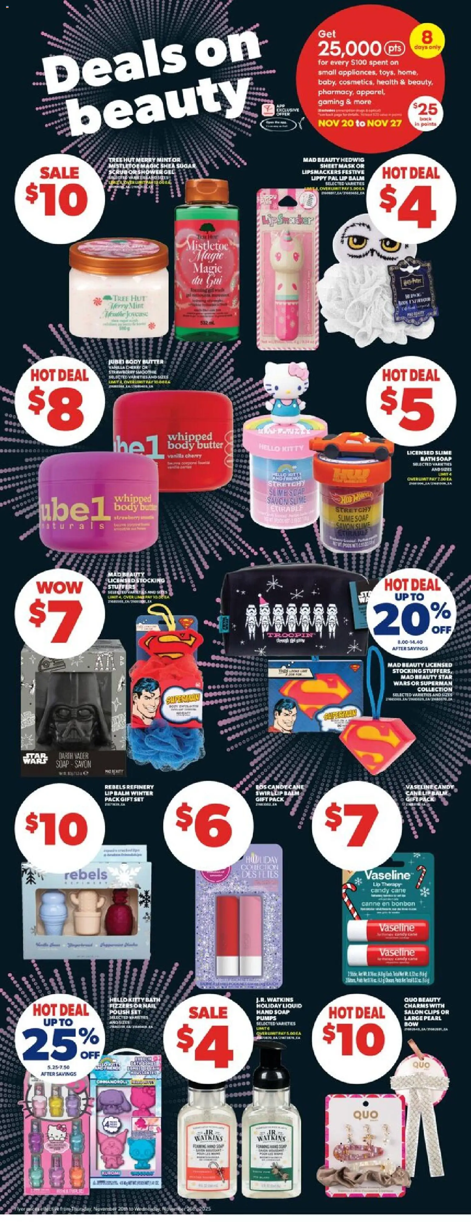 Real Canadian Superstore flyer valid from 20.11.2025 | Page: 28 | Products: Soap, Bath, Shower, Butter