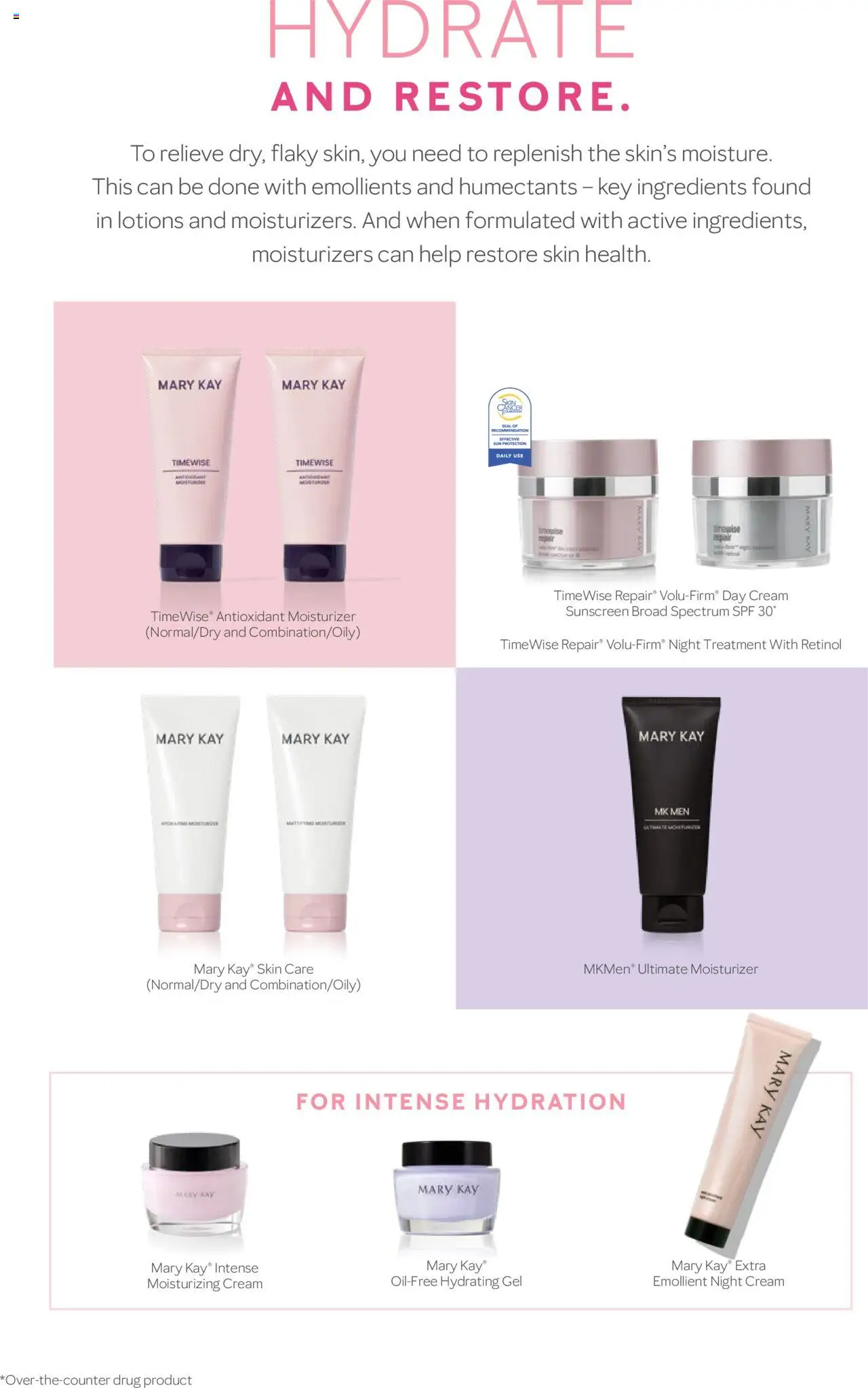 Mary Kay Skin Care 101 - valid from 16.09.2025 | Page: 30 | Products: Night Cream, Sunscreen, Cream