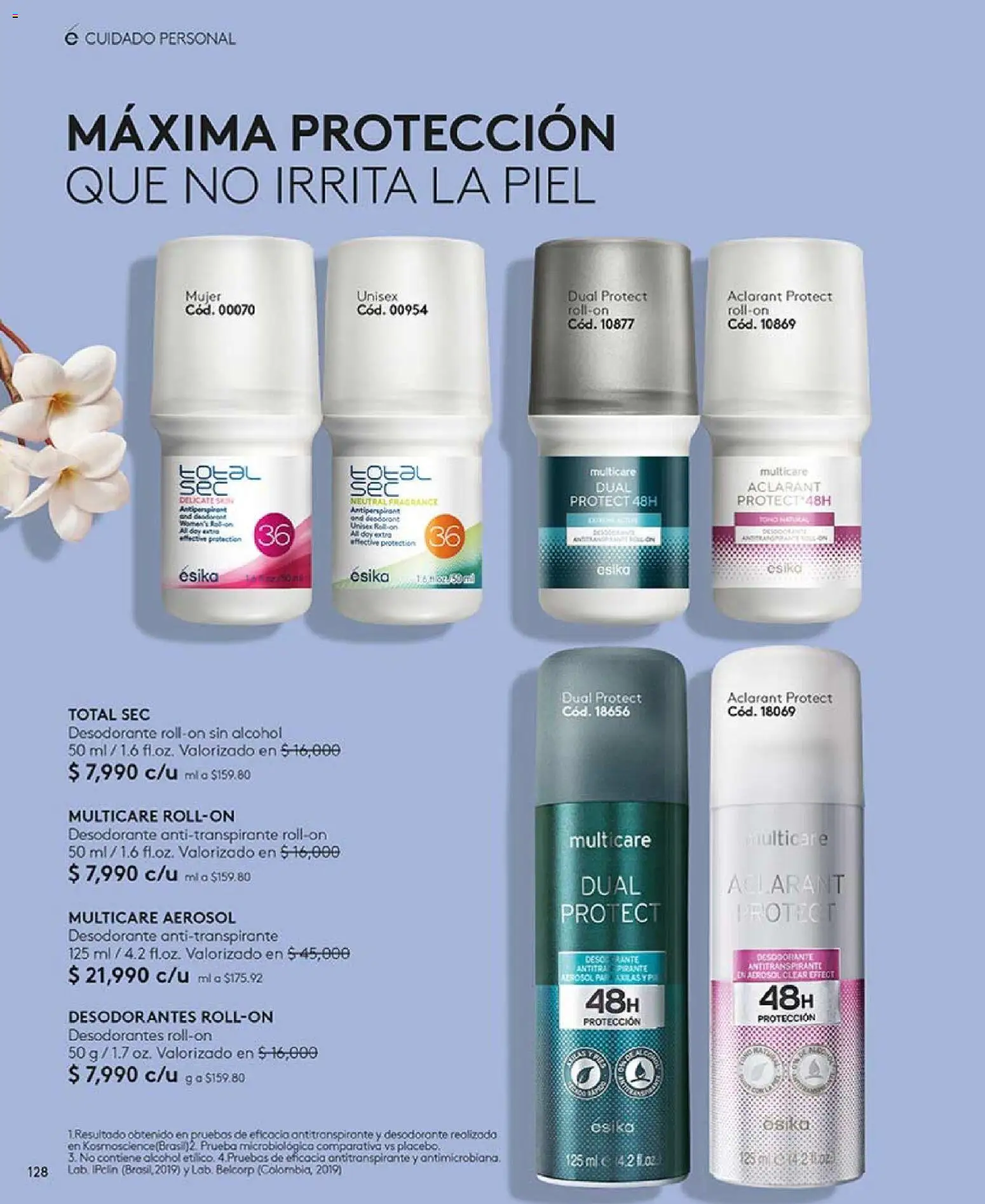 Ésika revista - valida desde el 03.11.2025 | Página: 140 | Productos: Desodorante, Antitranspirante, Tintura