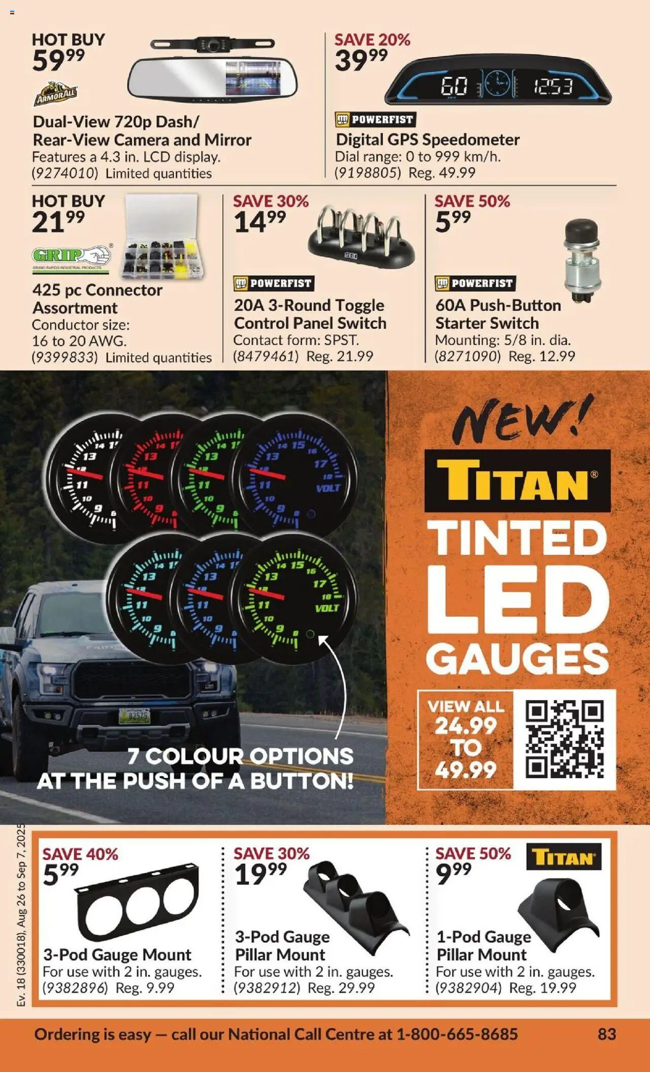 Princess Auto flyer valid from 26.08.2025 | Page: 89 | Products: PC, Camera, Connector, Mirror
