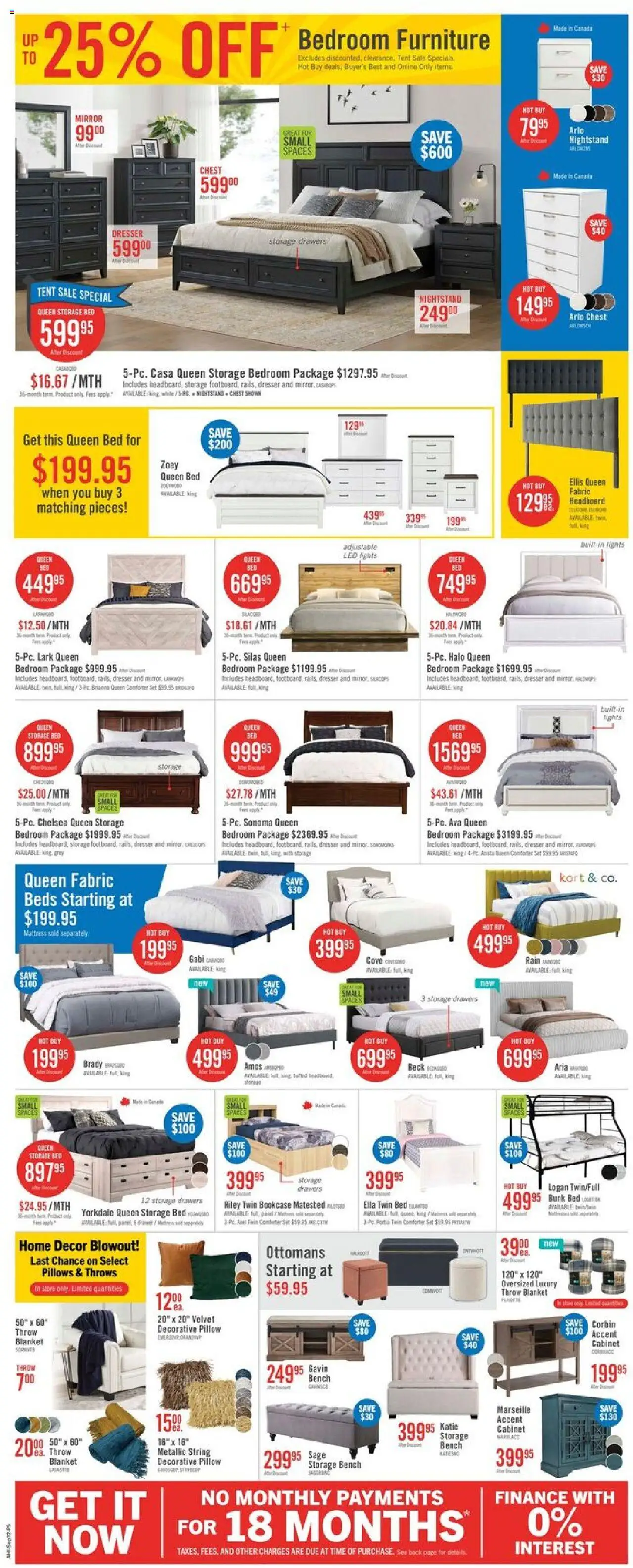 The Brick flyer valid from 12.09.2025 | Page: 10 | Products: PC, Bed, Blanket, Cabinet