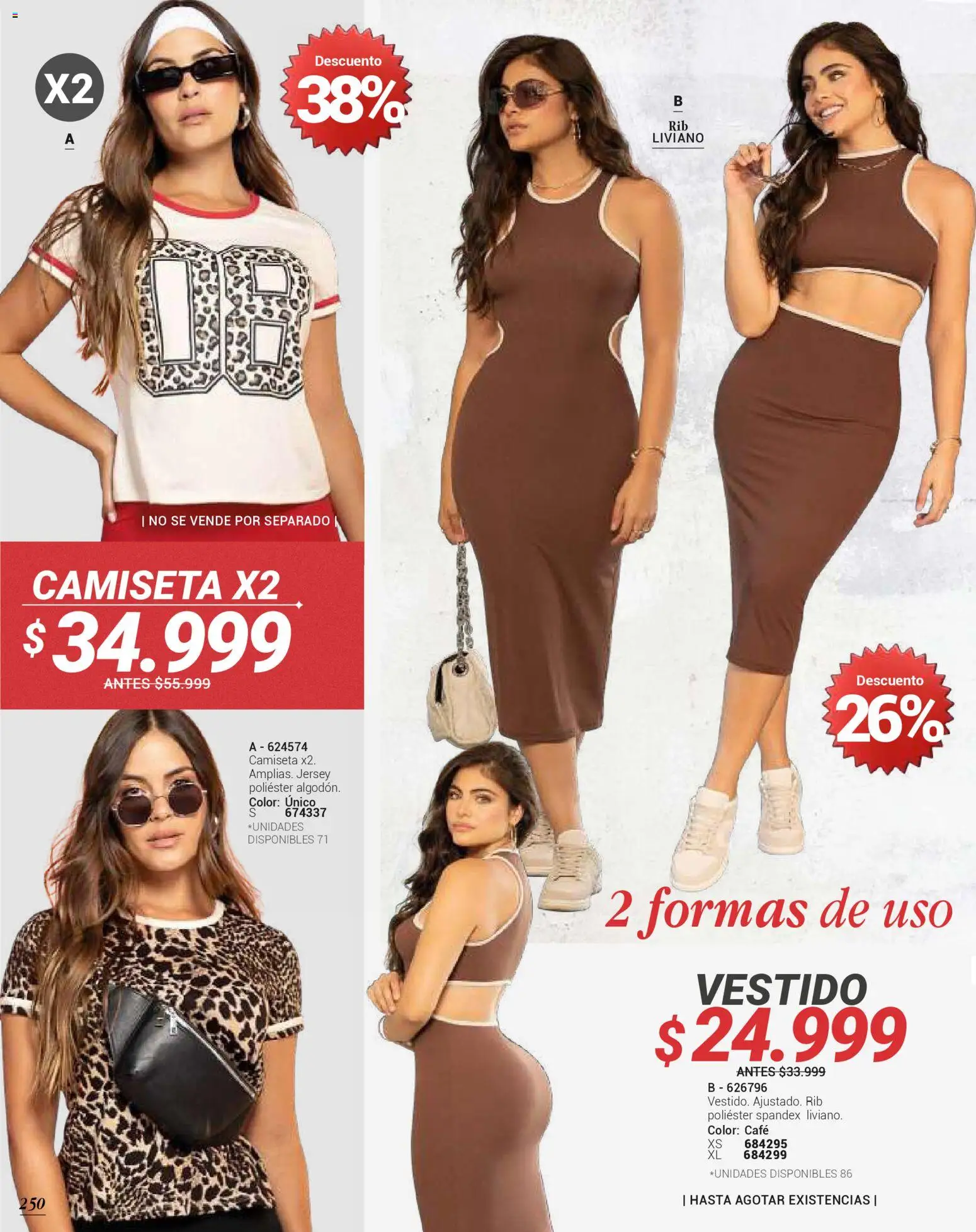 Carmel revista - valida desde el 01.03.2026 | Página: 250 | Productos: Algodón, Camiseta, Vestido, Café