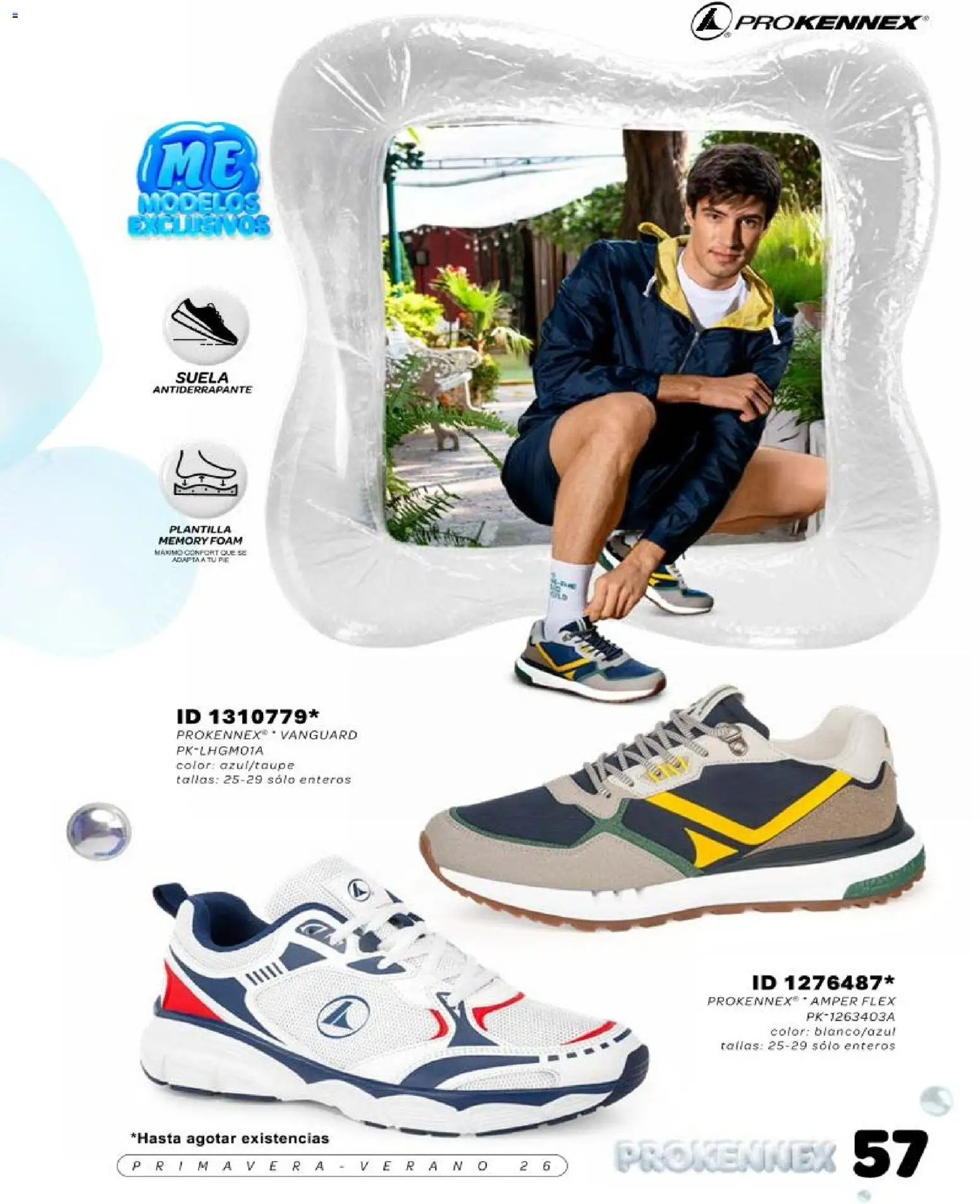 Nuevas ofertas de Price Shoes válidas en toda la República Mexicana desde el 30.03.2026. ¡Encuentra las mejores ofertas en Price Shoes catálogo Prokennex! | Página: 57