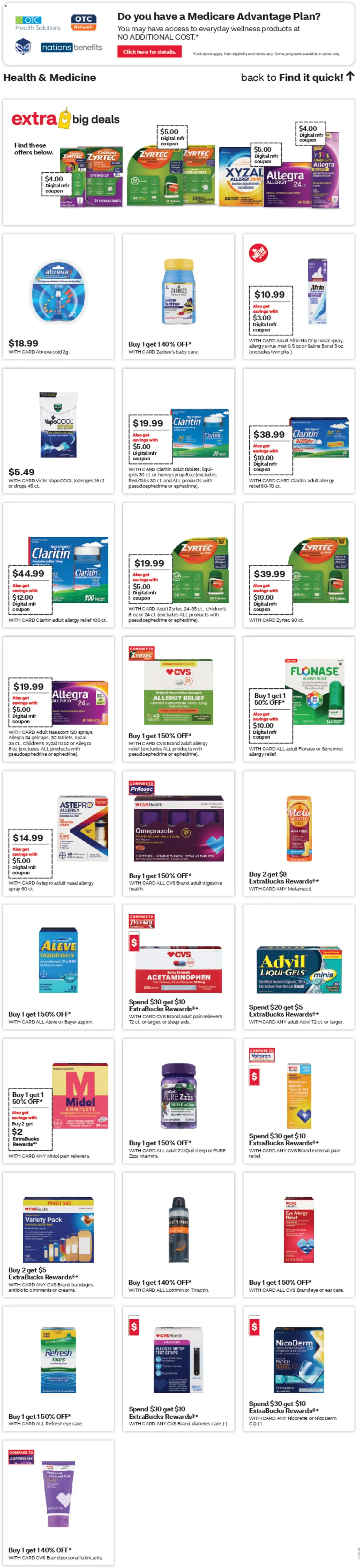The new CVS Pharmacy flyer is now online. See all April offers on your mobile and save! | United States