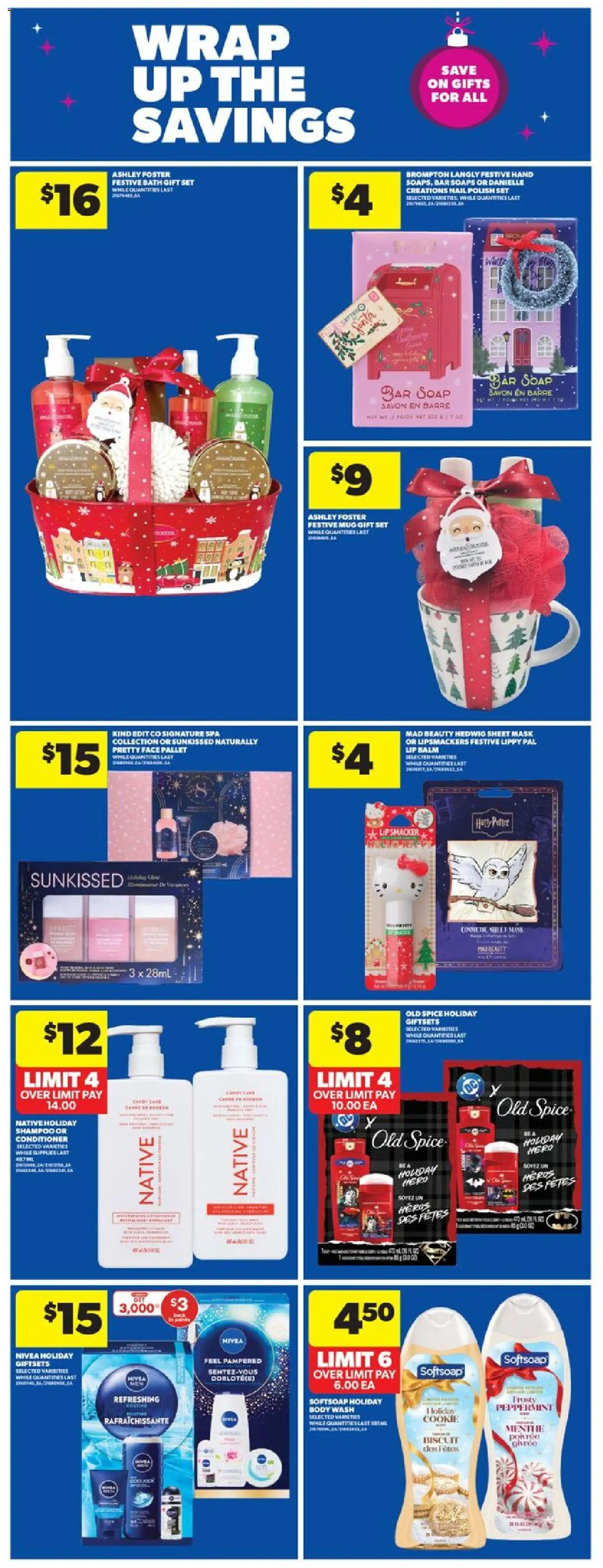 Real Canadian Superstore flyer valid from 04.12.2025 | Page: 31 | Products: Conditioner, Mask, Soap, Body wash