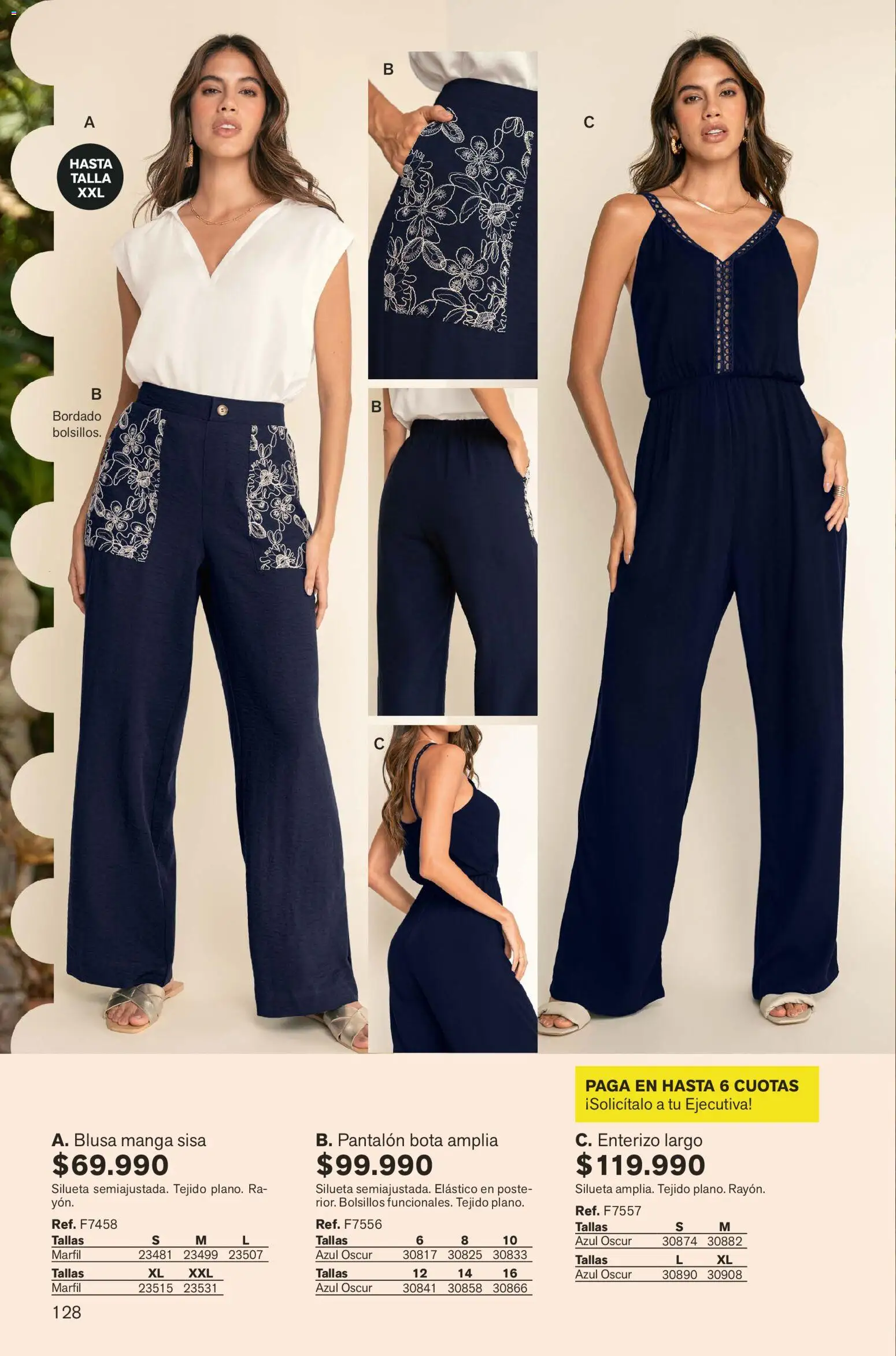 Leonisa revista - valida desde el 01.02.2026 | Página: 128 | Productos: Blusa, Enterizo