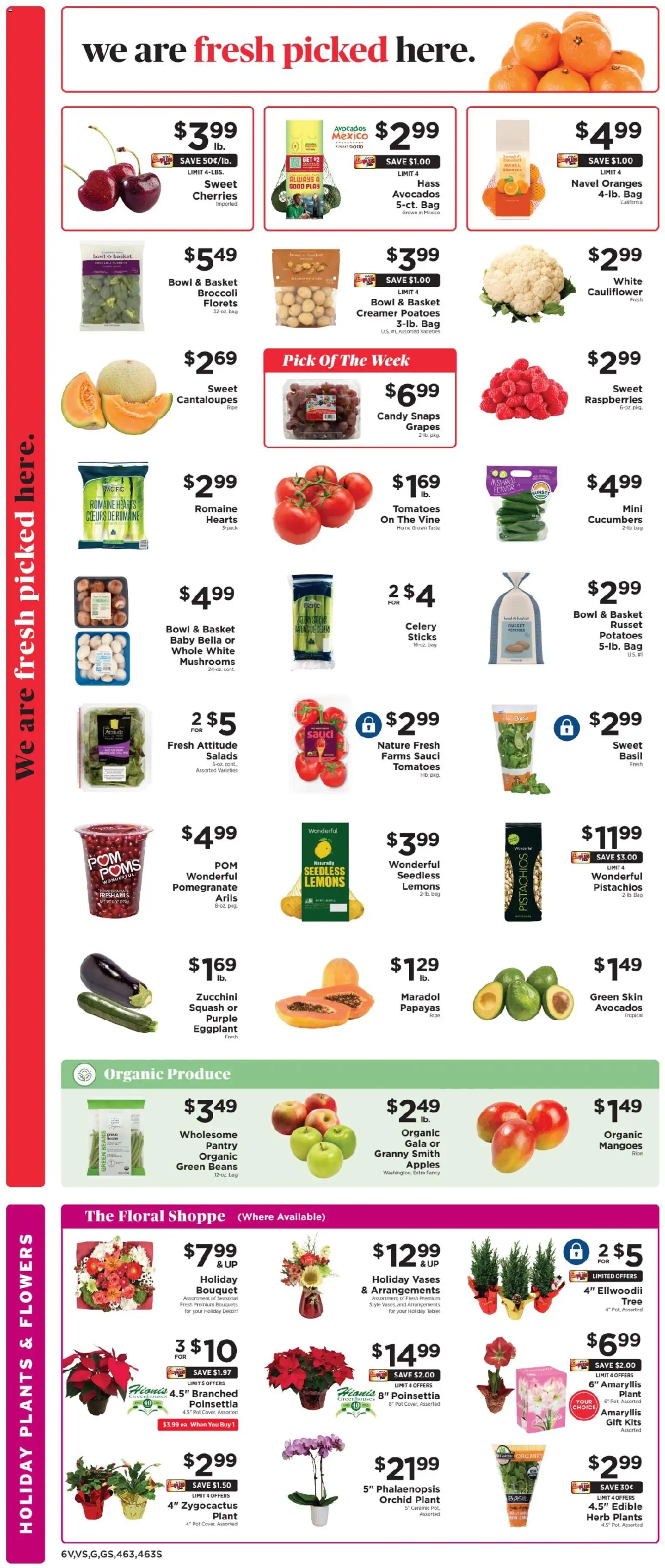 ShopRite Weekly Ad 2 - valid from 21.12.2025 | Page: 7 | Products: Squash, Basket, Apples, Eggplant