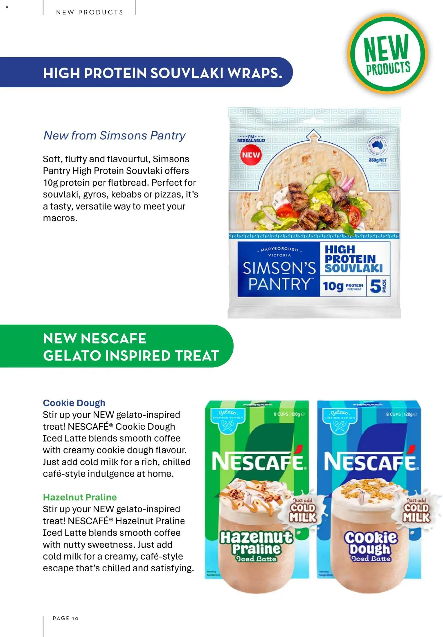 Foodworks catalogue - valid from 01.10.2025 | Page: 10 | Products: Cups, Milk, Coffee, Nescafe