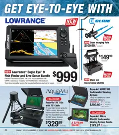 Preview of Cabela's weekly ads valid from 01.11.2025 | Page: 34 | Products: Fish, Cable, Connector