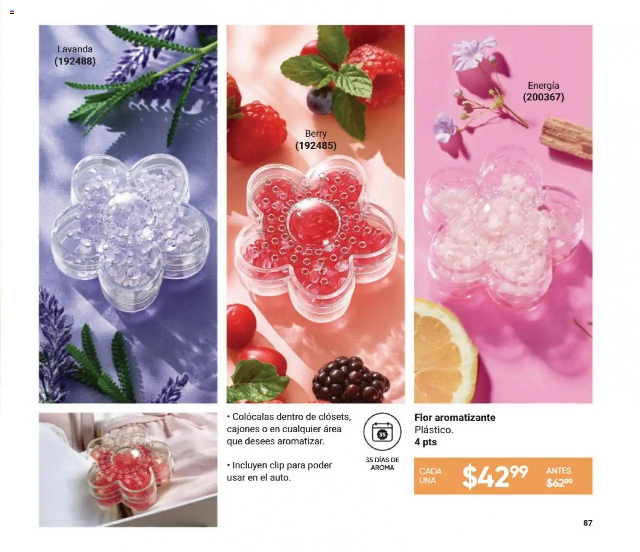 Nuevas ofertas de AVON válidas en toda la República Mexicana desde el 12.09.2025. ¡Encuentra las mejores ofertas en AVON - Casa & Estilo 15 2025! | Página: 87