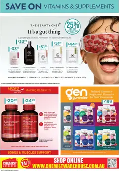 Preview of Chemist Warehouse Catalogue - valid from 16.10.2025 | Page: 22 | Products: Powder, Collagen, Vitamin