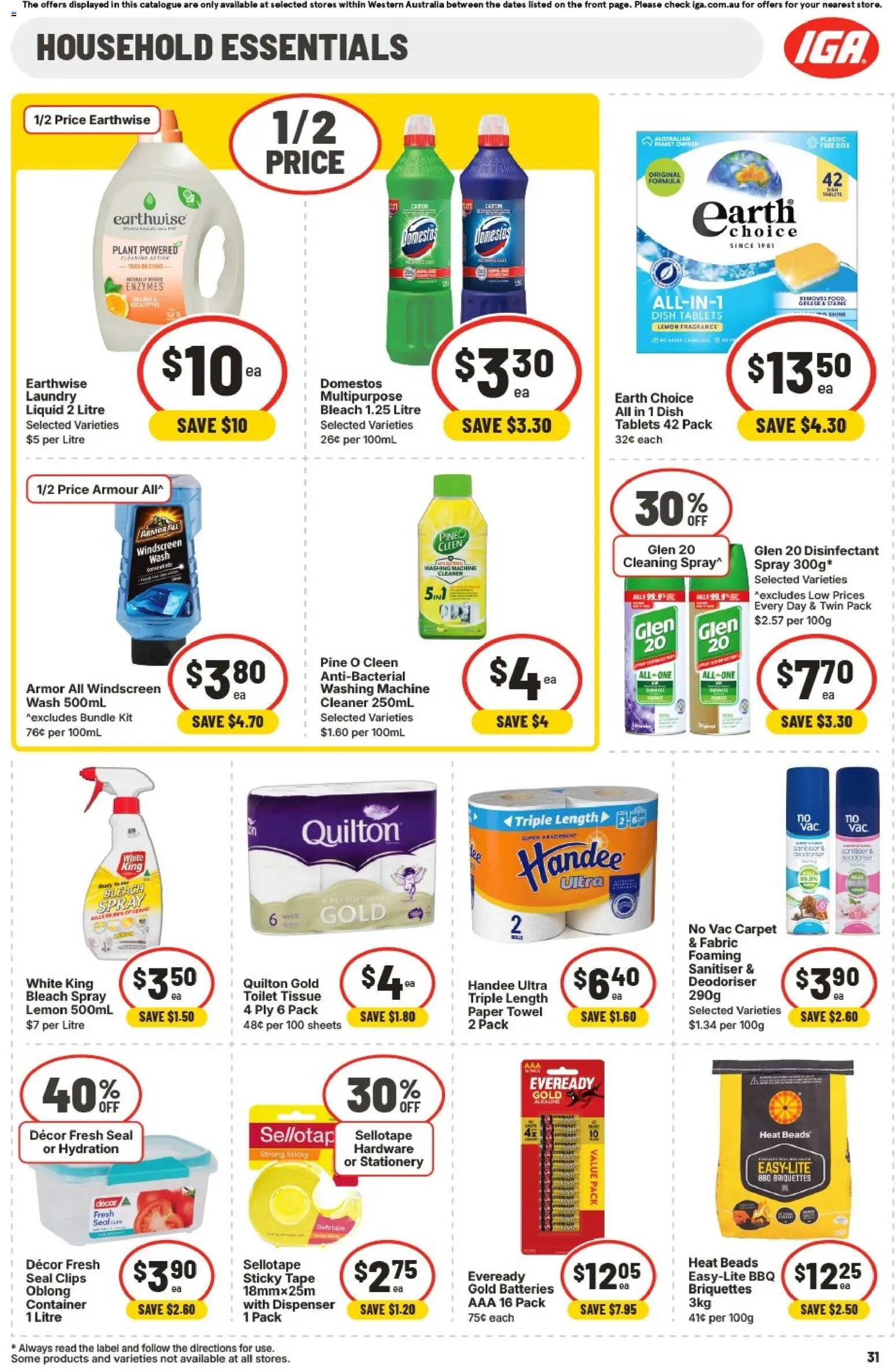 IGA catalogue - valid from 04.03.2026 | Page: 31 | Products: Fragrance, Cleaner, Laundry, Multipurpose