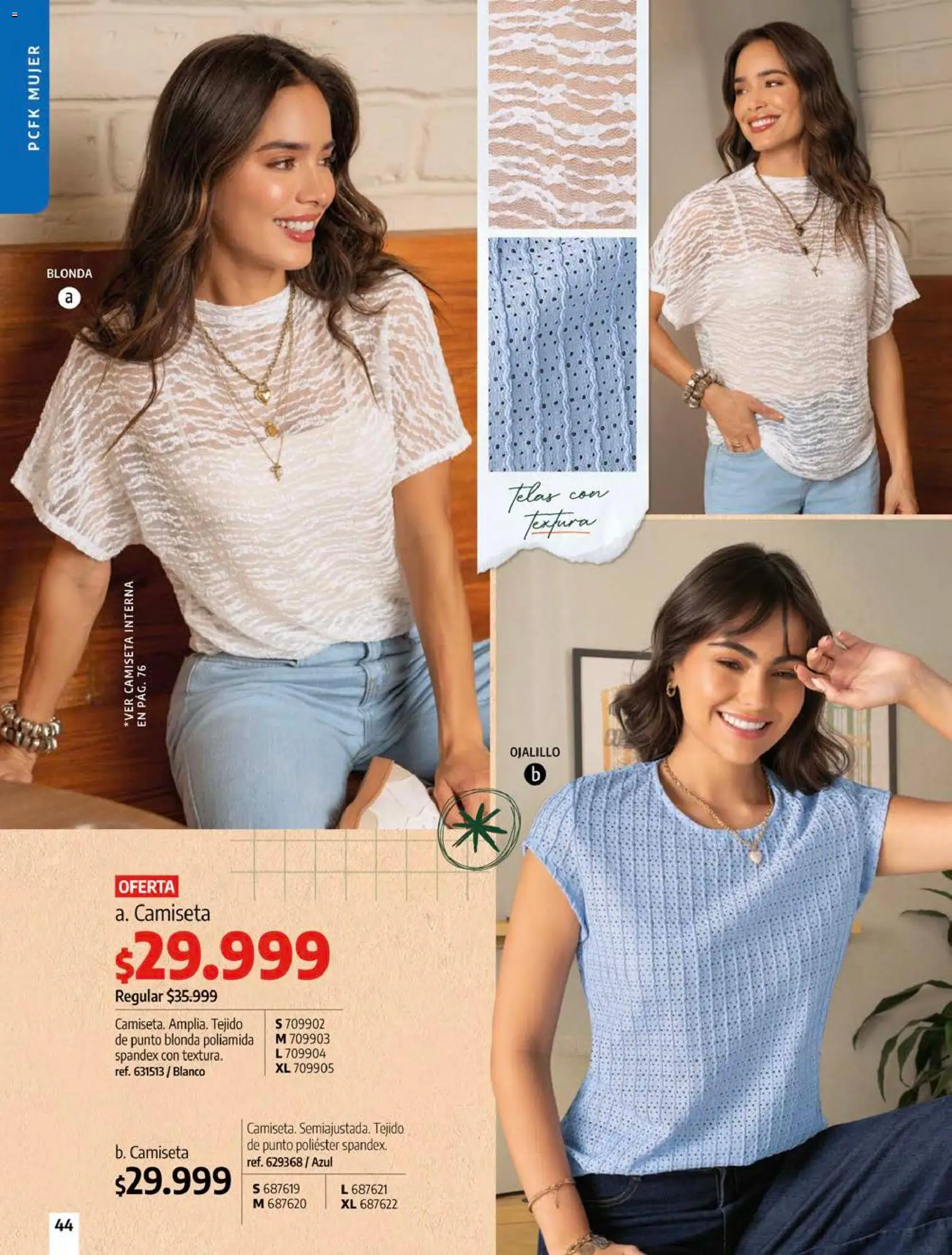 Pacifika revista - valida desde el 01.08.2026 | Página: 44 | Productos: Camiseta