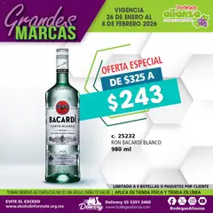 Vista previa de Bodegas Alianza catálogo Grandes Marcas, nuevo folleto de la tienda, válido en México a partir del 26.01.2026