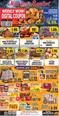 Preview of Market Basket weekly ads valid from 29.10.2025